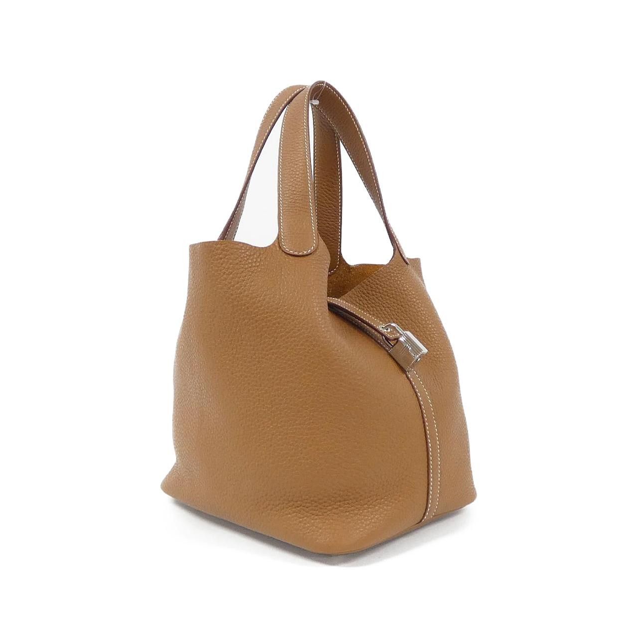 Hermes Hermes Hermes Picotin Lock MM Trillon Clemence Bag Leather Handbag Stamp U DUTY FREE for USA Size ONE SIZE - 1 Thumbnail