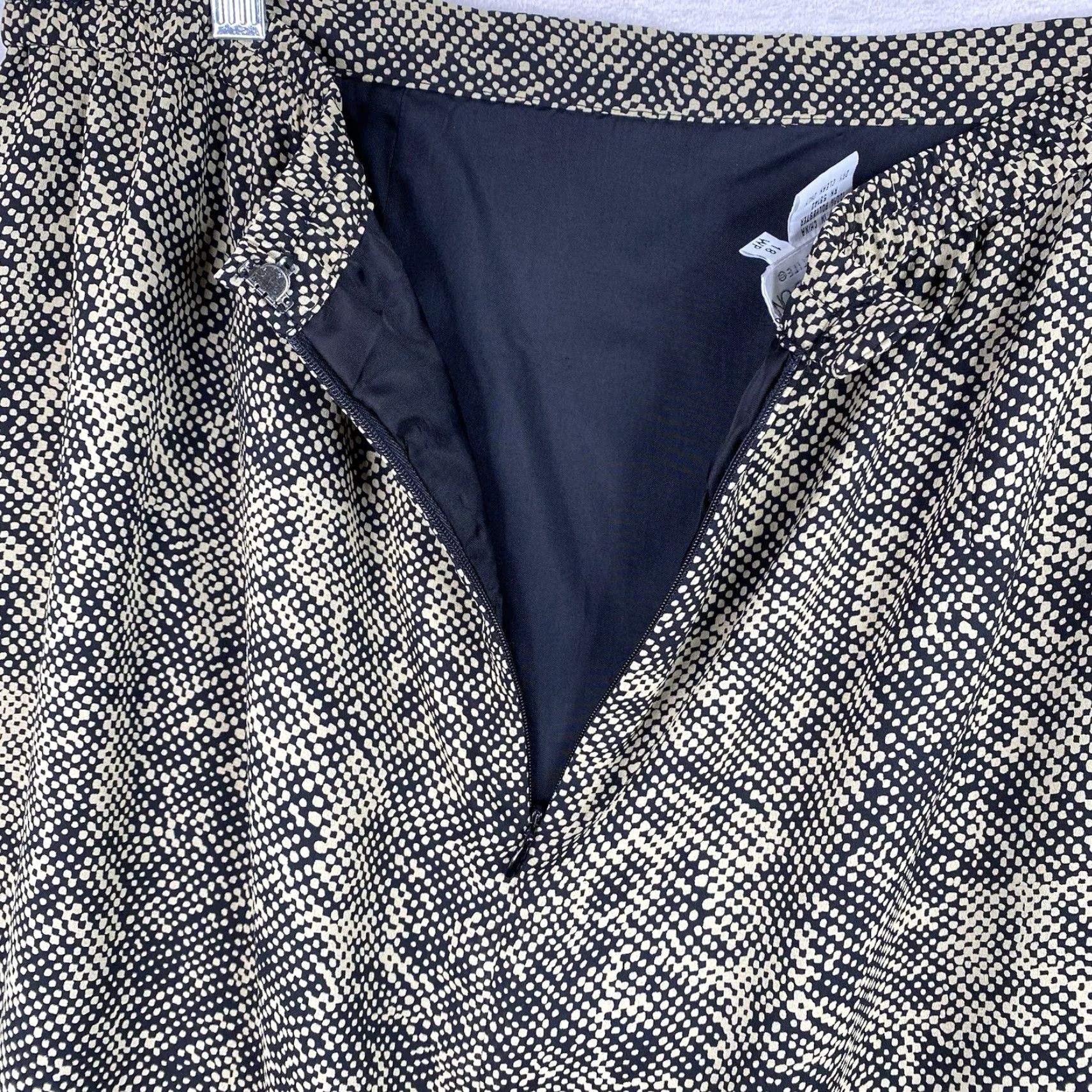 MAGGY LONDON Maggy London Skirt Women 18WP Brn/Blk Pencil Lined Career Retro Print 90s Vintage 90s Womens Skirt Size 40" / US 18 - 8 Thumbnail