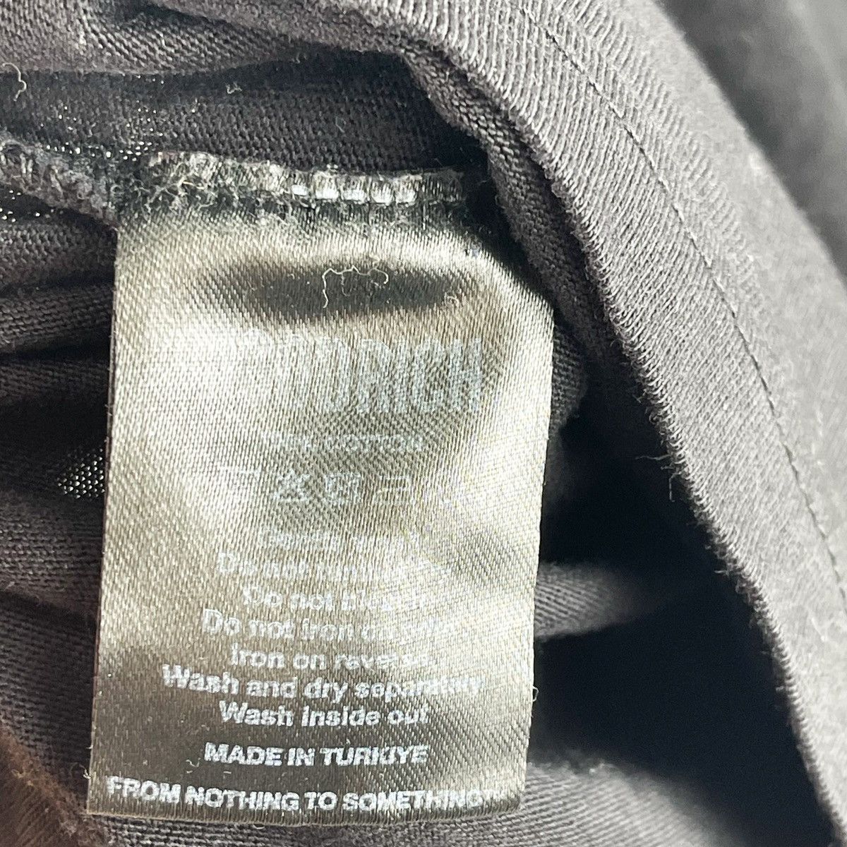 Hoodrich × Vintage HOODRICH Black Short Sleeve T Shirt S Size US S / EU 44-46 / 1 - 7 Thumbnail