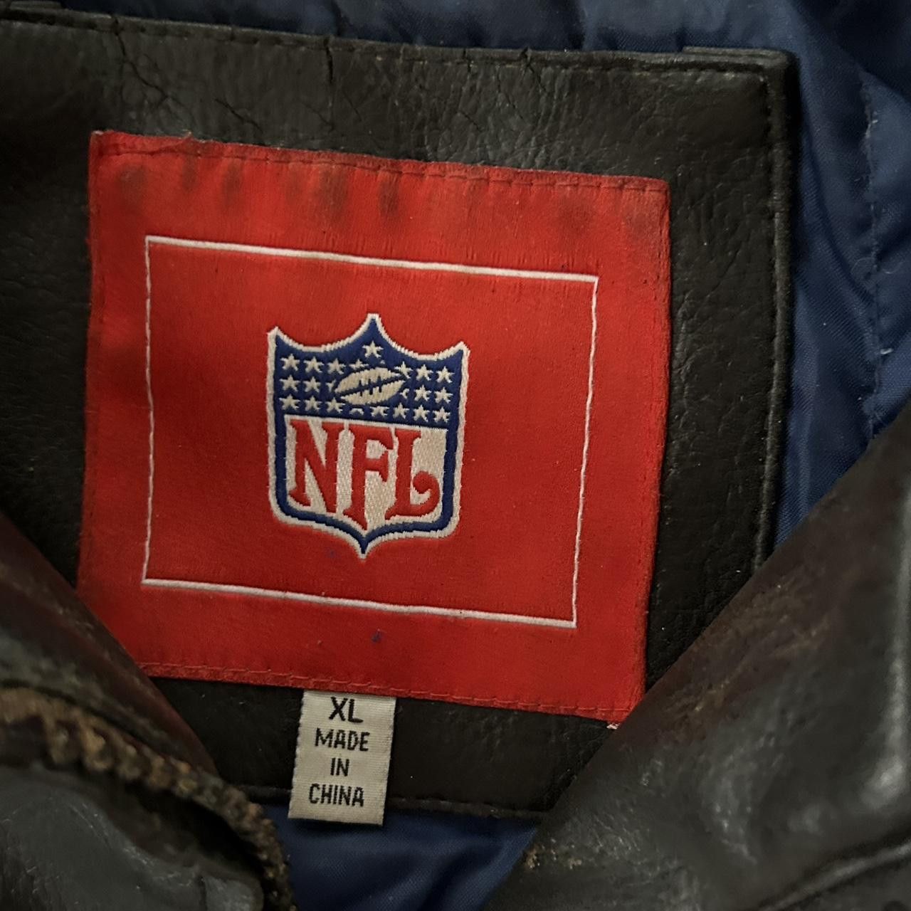 NFL vintage Tennessee Titans leather bomber jacket Size US XL / EU 56 / 4 - 7 Thumbnail