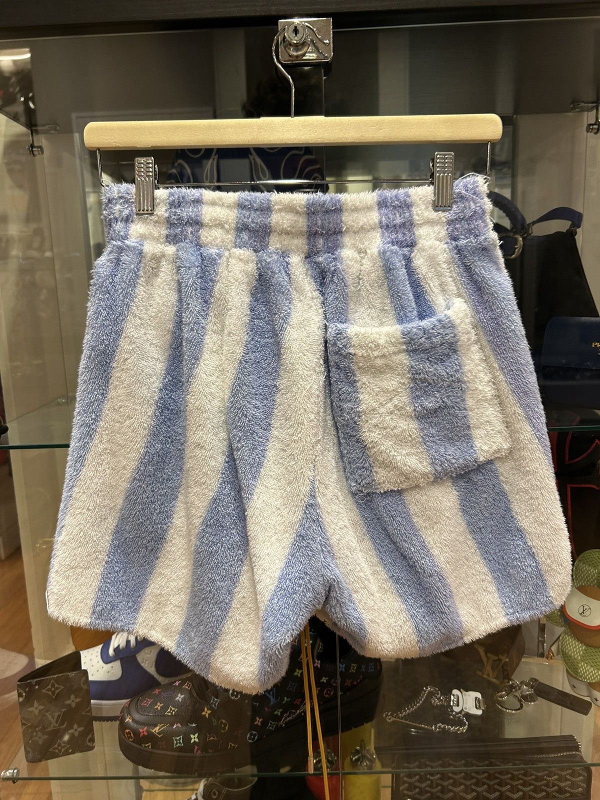 Rhude Rhude Striped Loop Terry Shorts Size US 30 / EU 46 - 2 Thumbnail