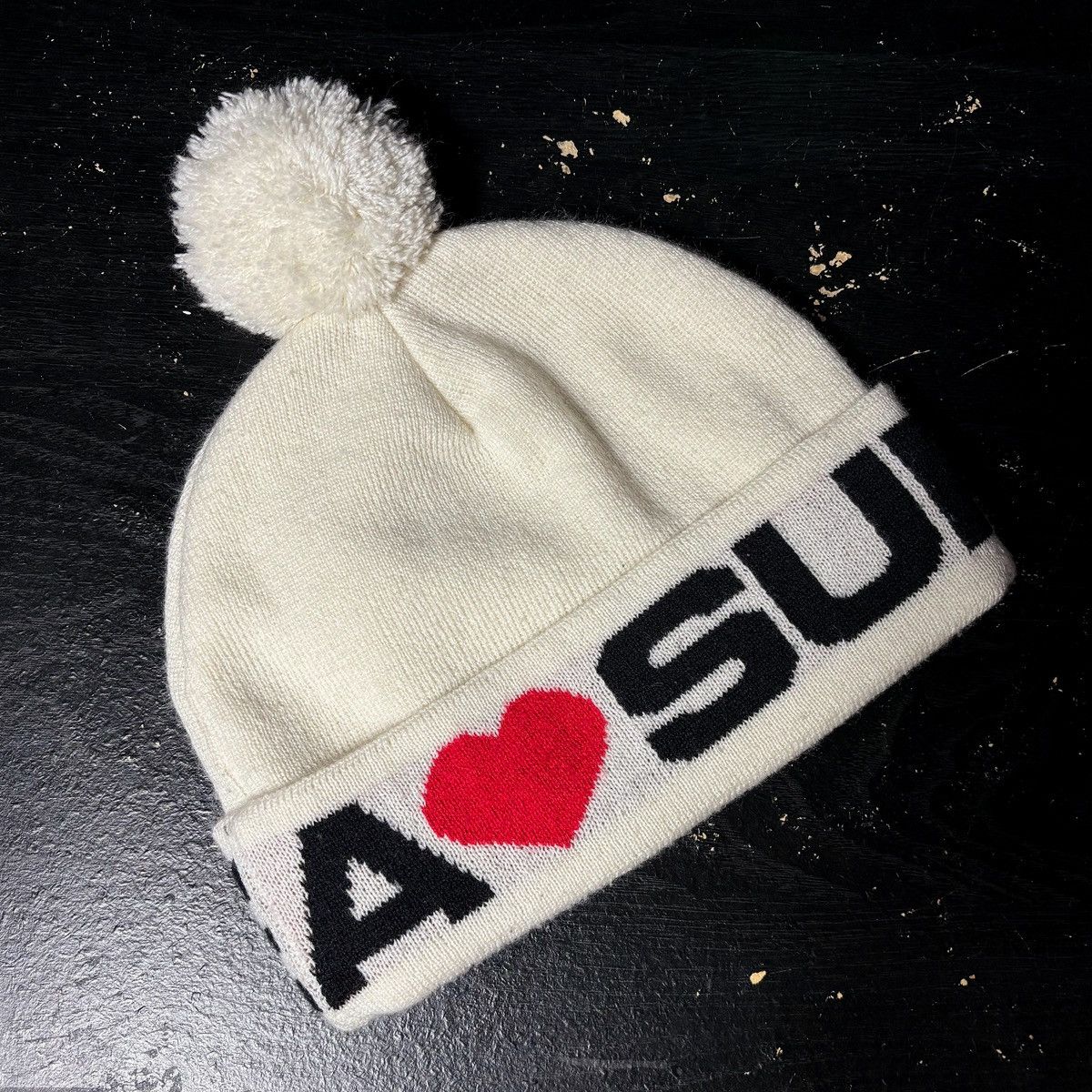 Supreme FW2020 Week 3 Supreme Beanie “Love Supreme” White