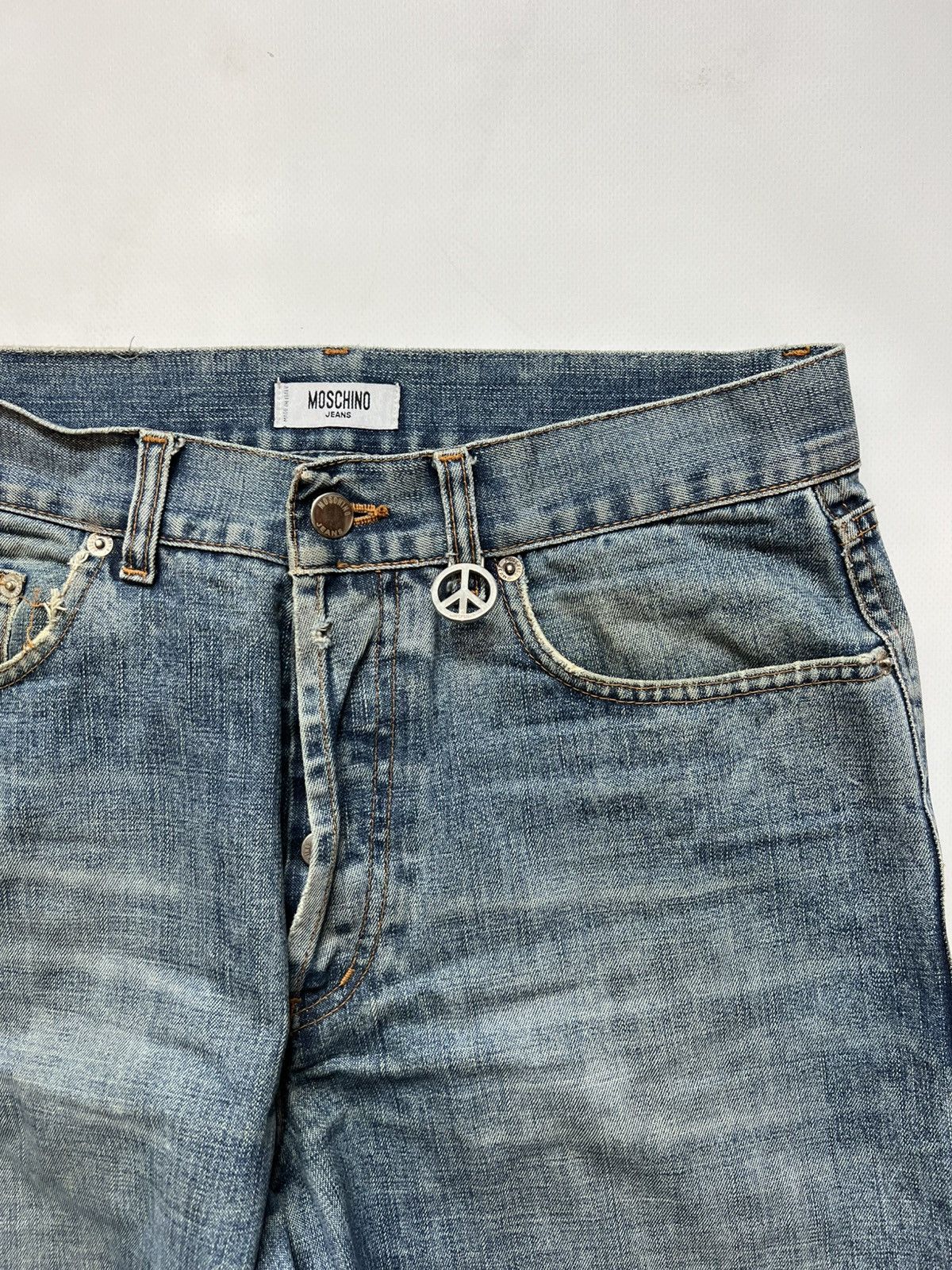 Moschino Moschino Blue Denim Pants Jeans Rare Streewear Size US 30 / EU 46 - 4 Thumbnail