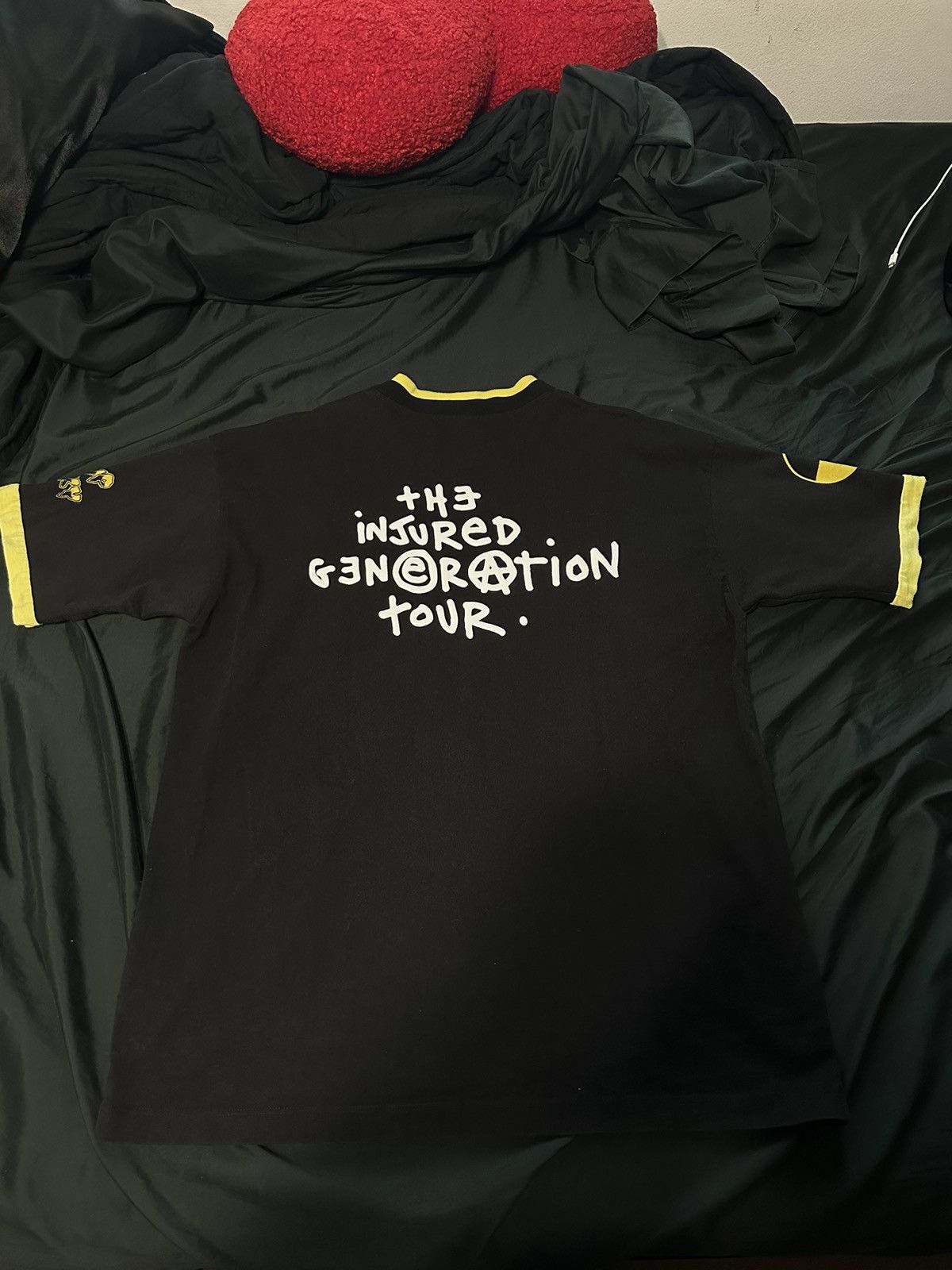 AWGE A$ap Rocky Injured Generation Tour Tee Merch Size US L / EU 52-54 / 3 - 8 Thumbnail