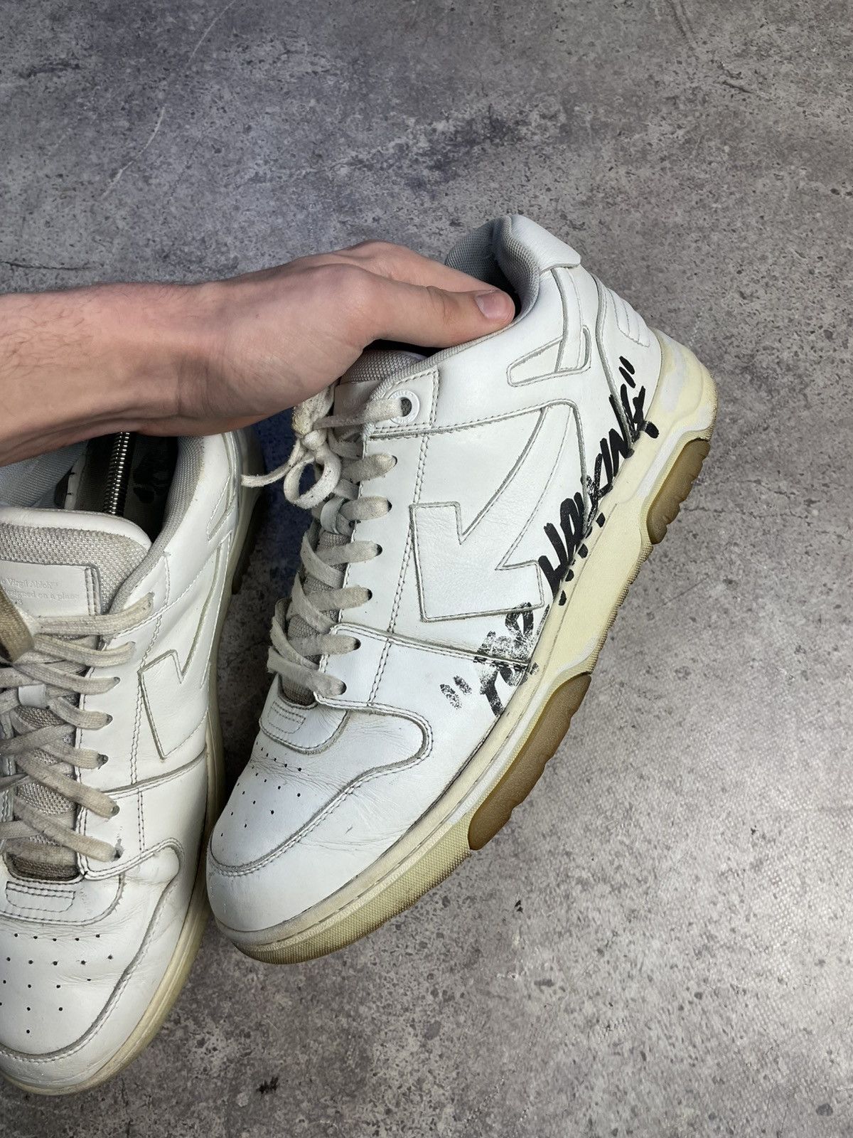 Off-White Off-White Out of Office For Walking size 46 size 13 Size US 13 / EU 46 - 7 Thumbnail
