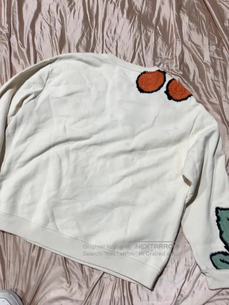 Loewe Loewe Heavy embroidery round neck hoodie, beige Size M / US 6-8 / IT 42-44 - 7 Thumbnail