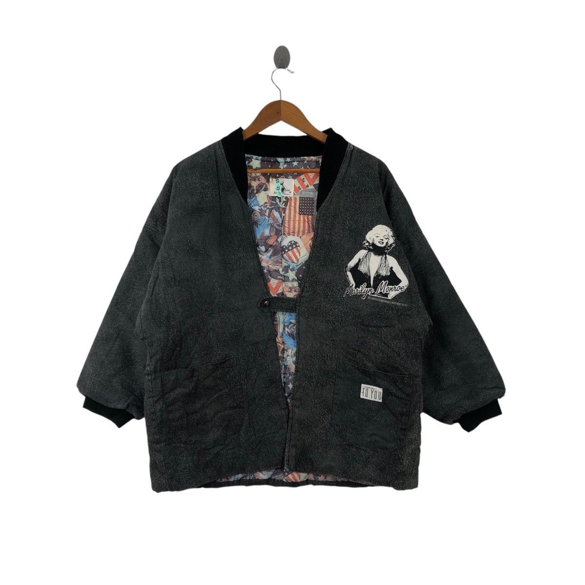 Vintage Vintage Hollywood Movie MARILYN MONROE USA Actress Jacket Size US XL / EU 56 / 4 - 1 Thumbnail