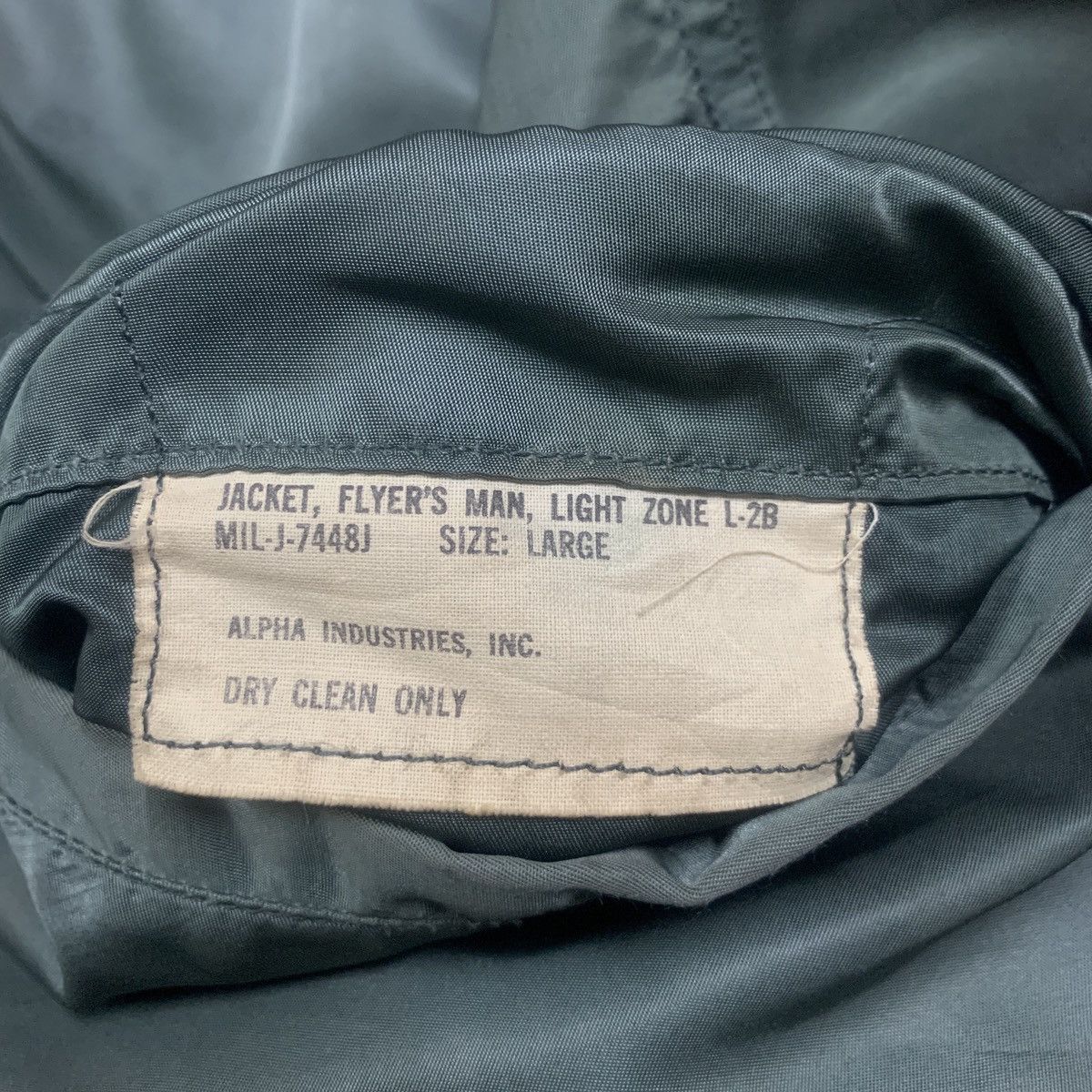 Alpha Industries Vtg 70's Alpha Industries L-2B Flyer Bomber Jacket Size US L / EU 52-54 / 3 - 10 Thumbnail