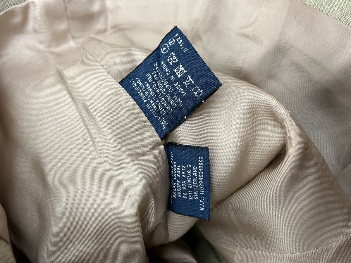Ralph Lauren Ralph Lauren Womens Linen Lino Blazer In Beige Size 6 Size M / US 6-8 / IT 42-44 - 8 Thumbnail