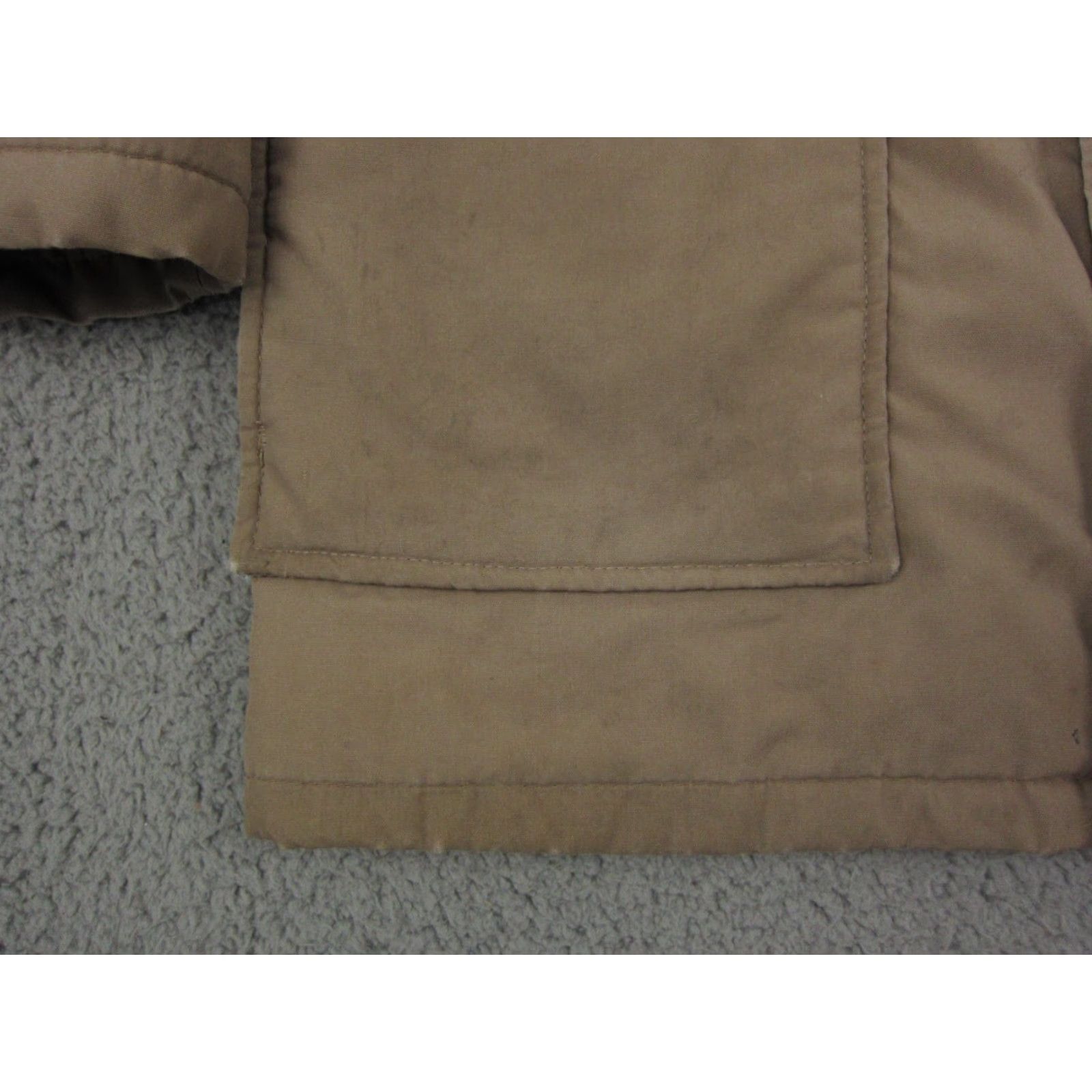 Vintage VINTAGE Field & Stream Jacket Mens S Brown 80s Puffer Parka Zip Corduroy Size US S / EU 44-46 / 1 - 4 Thumbnail