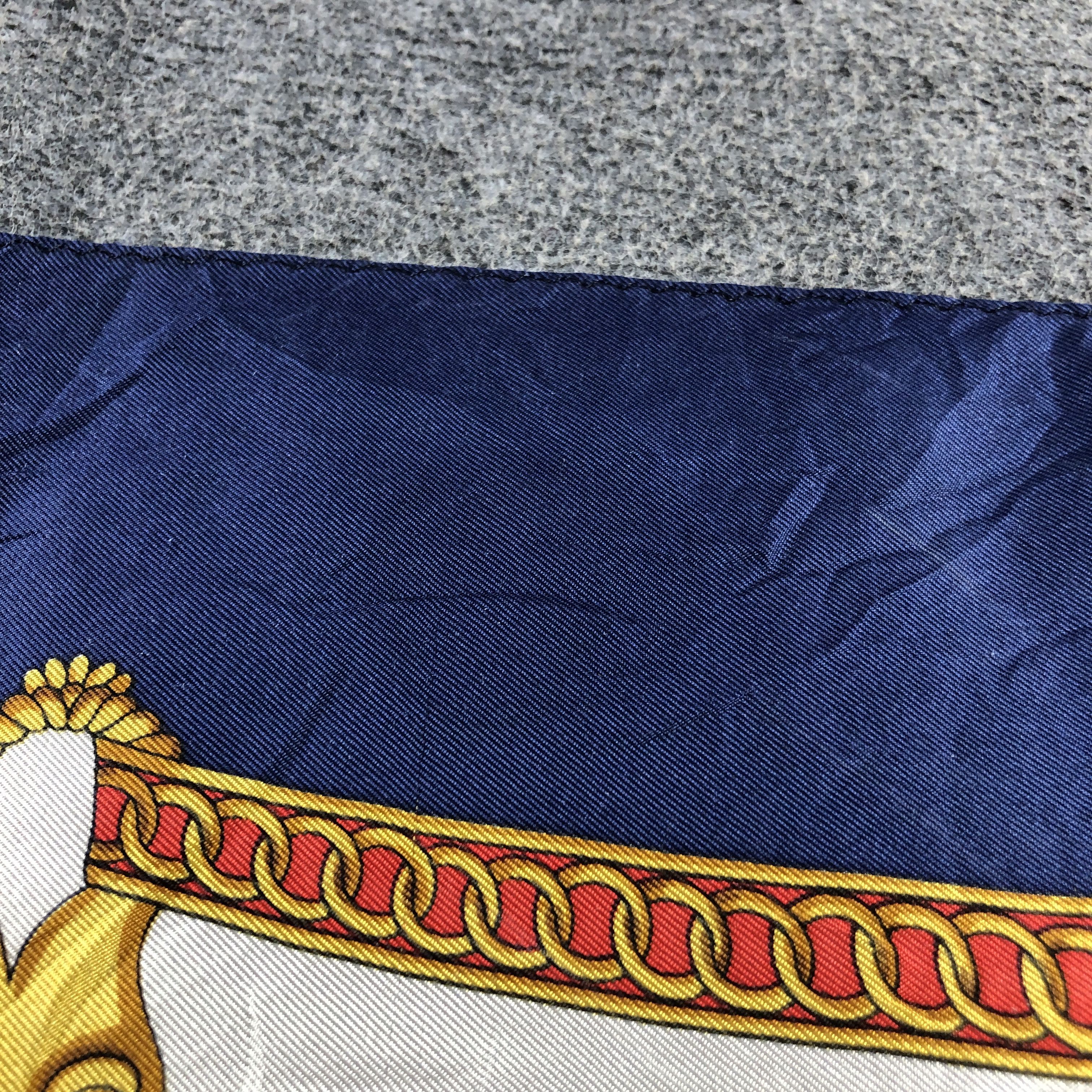 Japanese Brand Polo Club Luxury Silk Scarf M1307 Size ONE SIZE - 6 Thumbnail