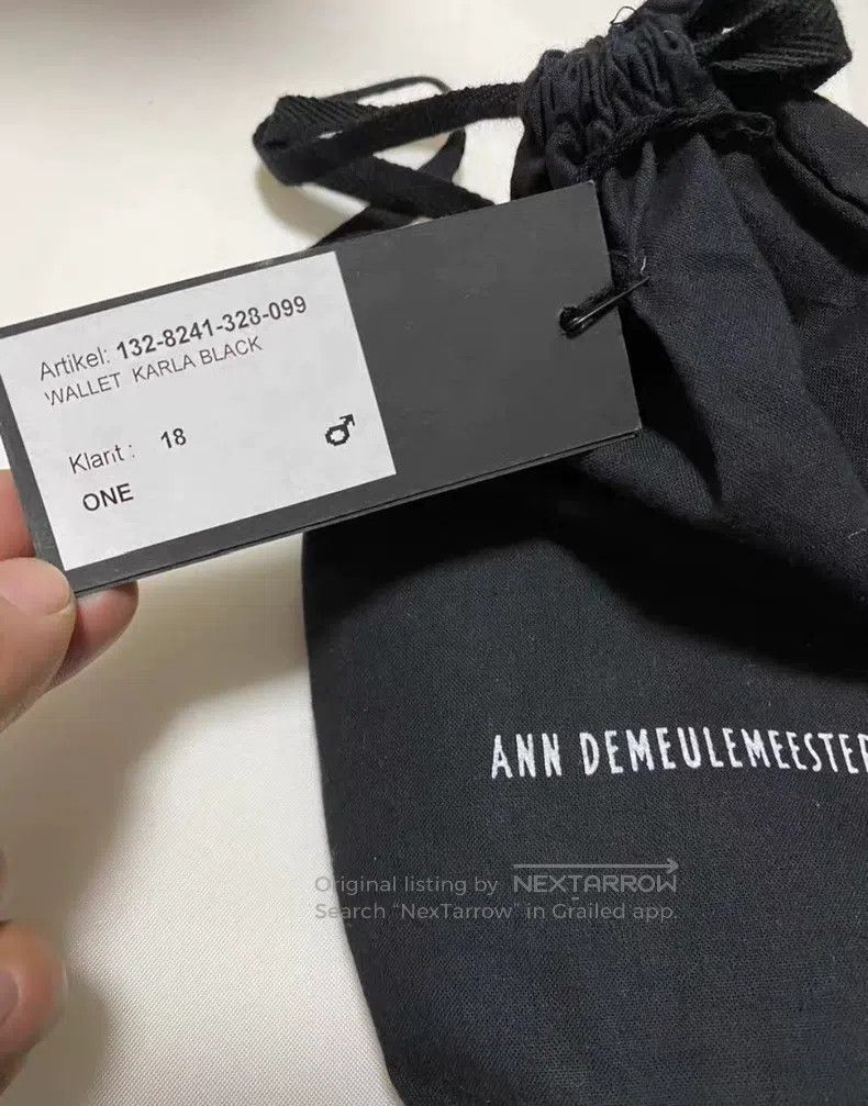 Ann Demeulemeester Ann Demeulemeester wallet Size ONE SIZE - 3 Thumbnail
