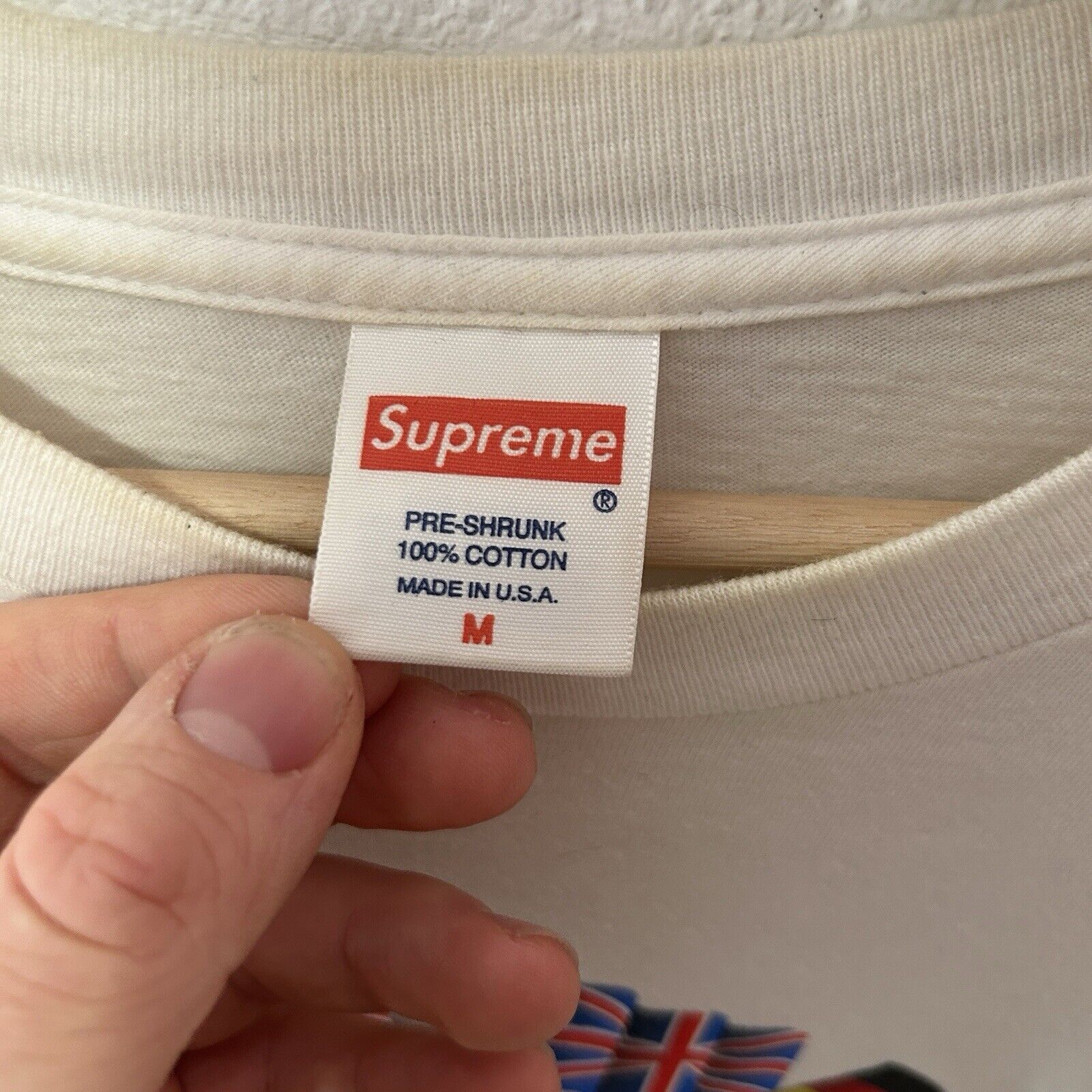 Supreme FW15 Supreme Worldwide L/S Long Sleeve Flags “White” 2024 Size US M / EU 48-50 / 2 - 3 Thumbnail