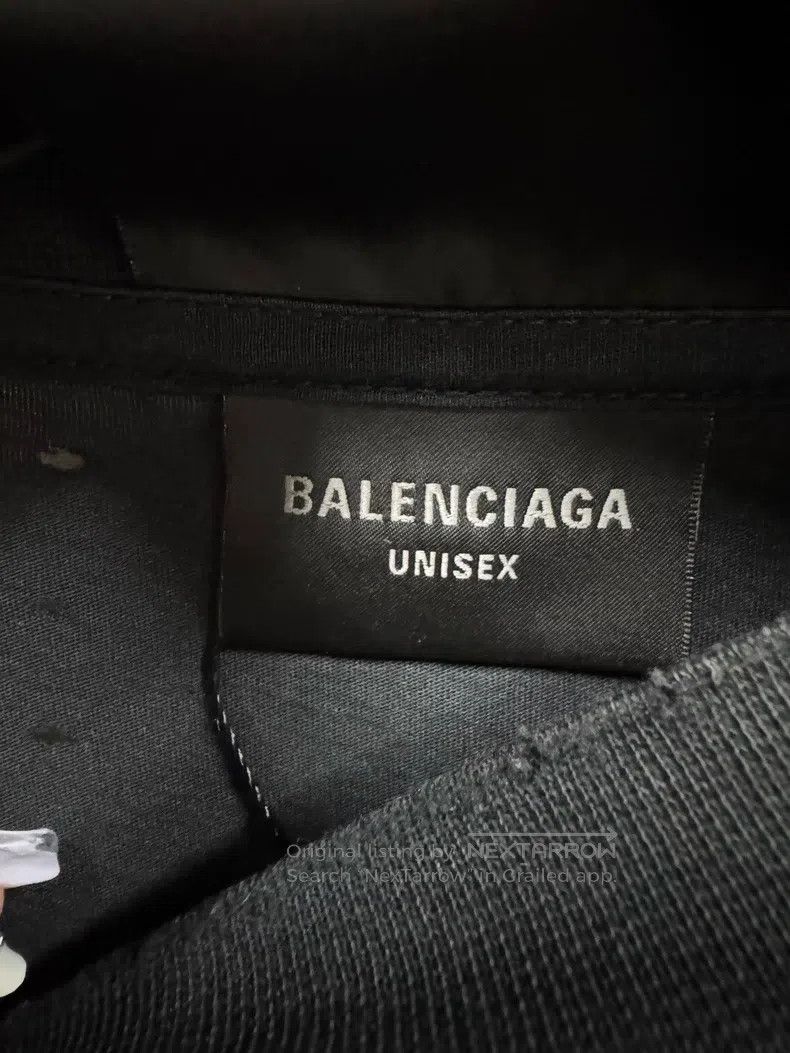 Balenciaga Balenciaga Free Phone Number Black Letter Print Long Sleev Size US S / EU 44-46 / 1 - 5 Thumbnail