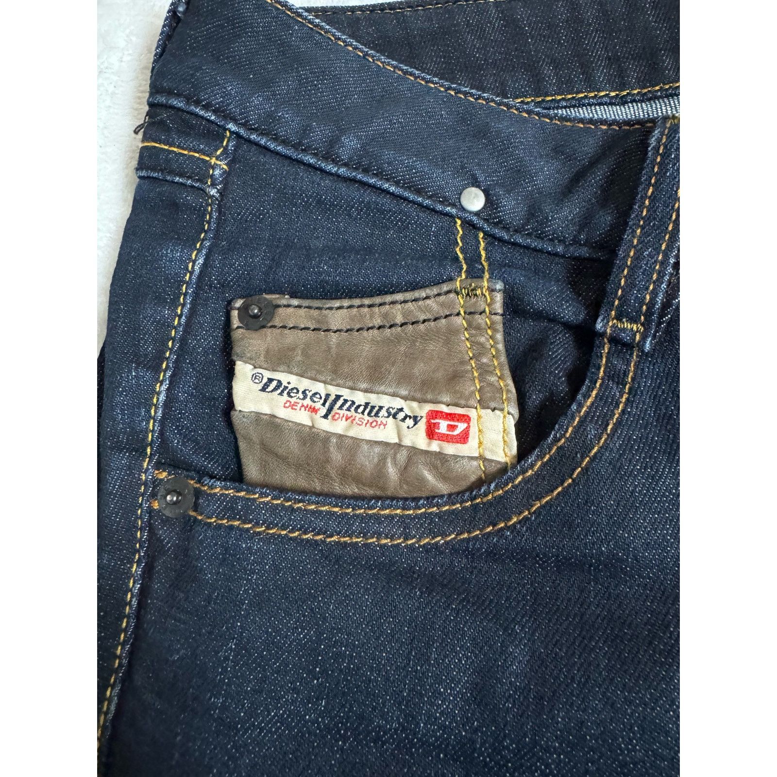 Diesel Diesel Industry Women's Dark Blue Jeans Clush Wash Sz 26x30 Size 26" / US 2 / IT 38 - 4 Thumbnail