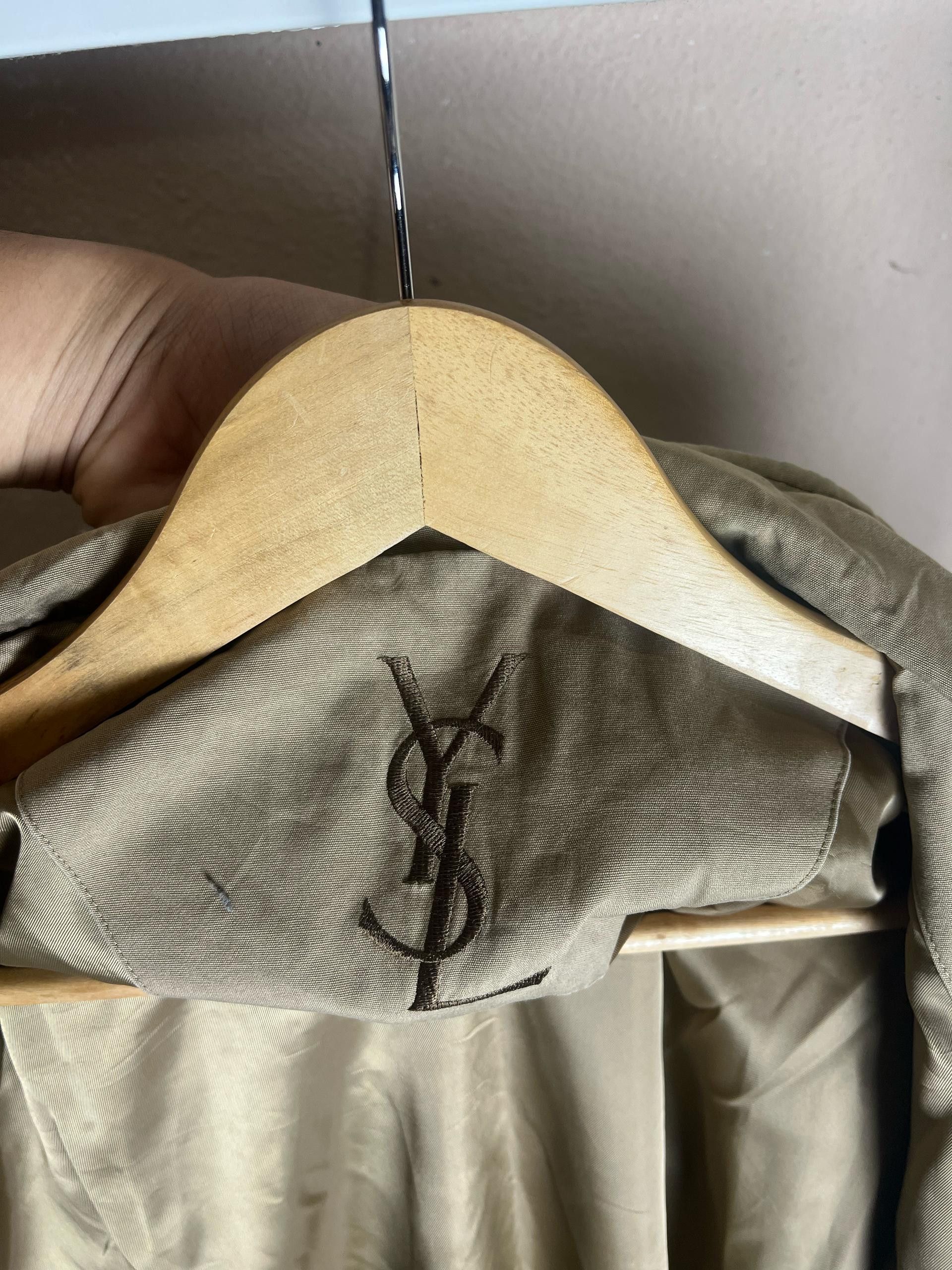 Vintage × Yves Saint Laurent Vintage Distressed Yves Saint Laurent Jacket Size US M / EU 48-50 / 2 - 10 Thumbnail