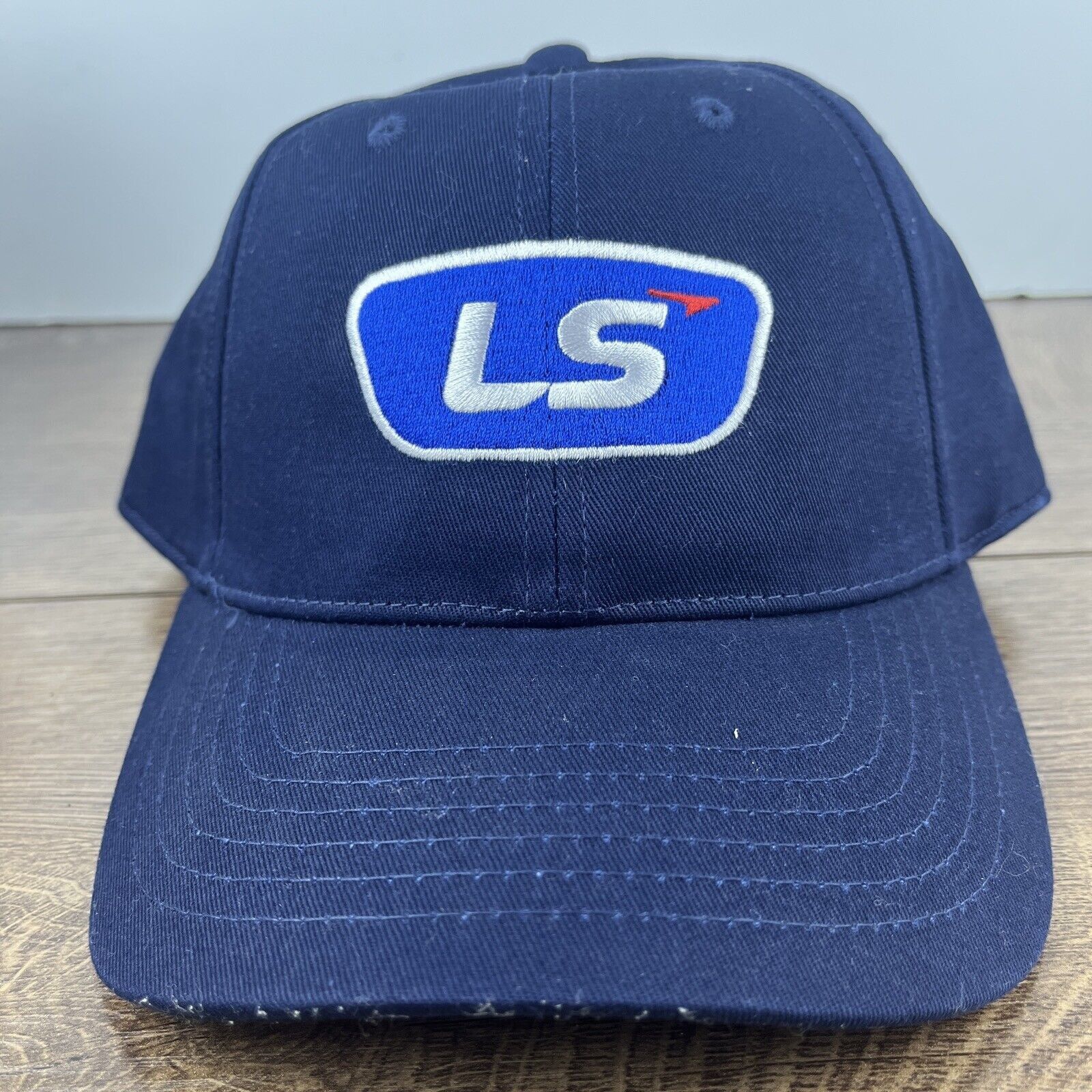 Other LS Blue Hat LS Adjustable Adult Size Hat Blue Cap Size ONE SIZE - 2 Thumbnail