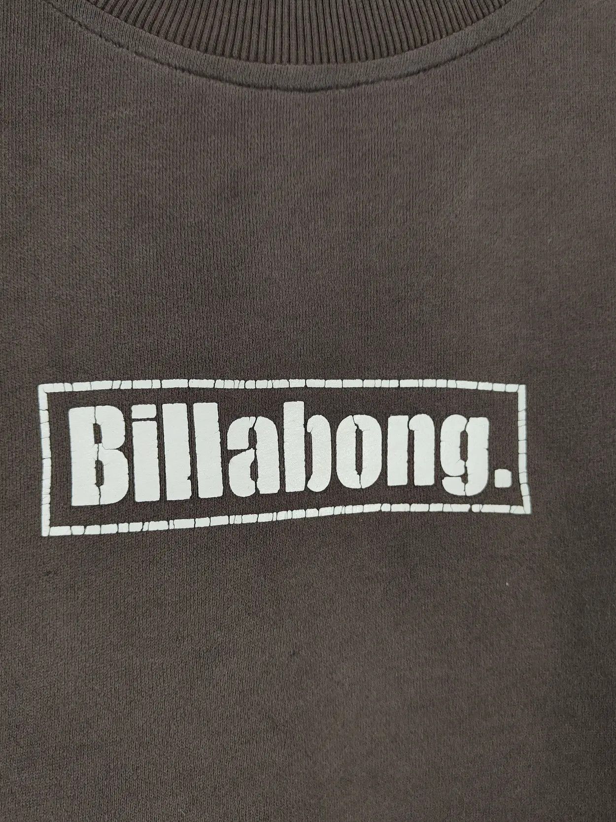 Billabong D Billabong baggie ripped Dark Gray Faded Sweatshirts #W1461 Size US M / EU 48-50 / 2 - 6 Thumbnail