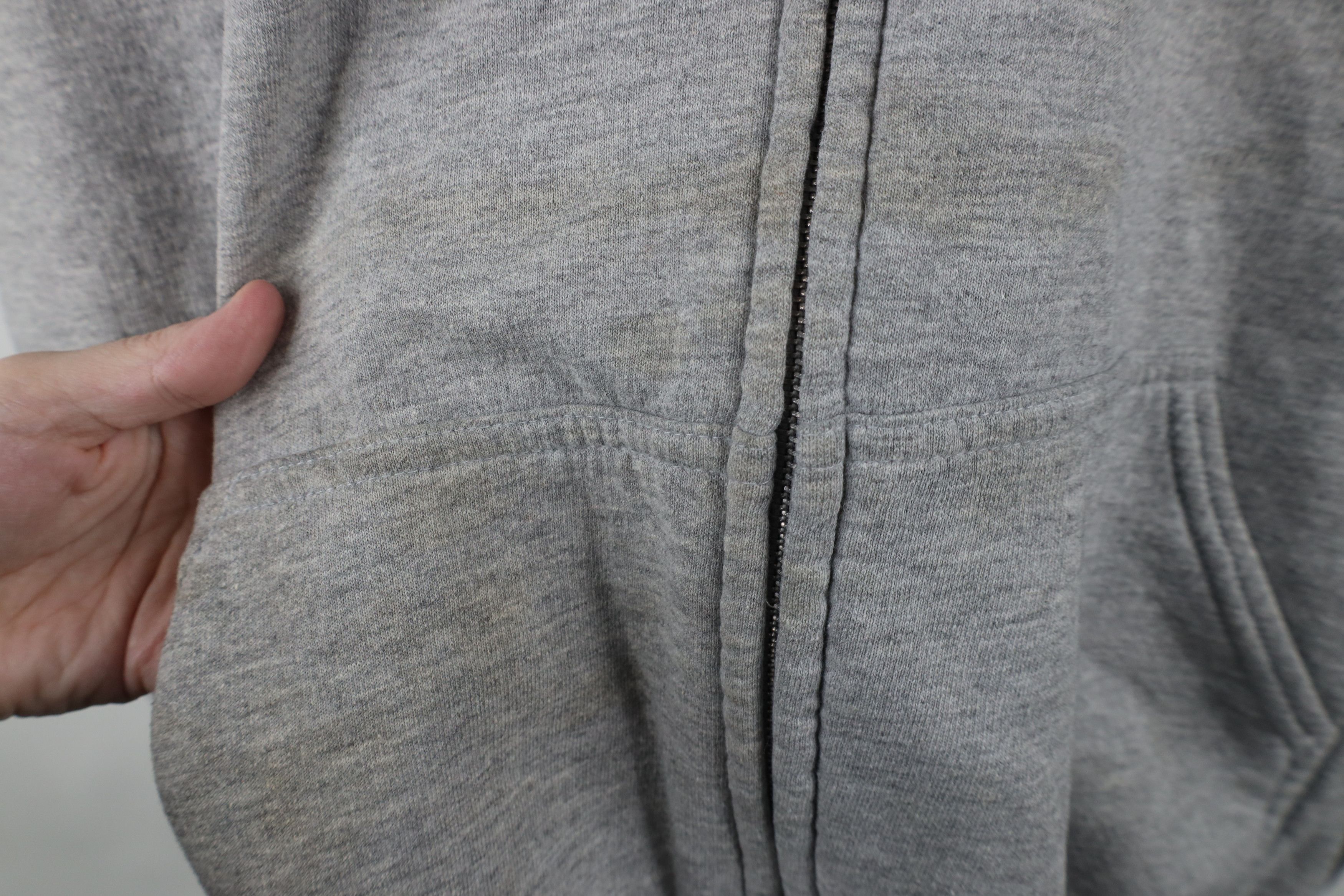 Vintage Vintage 90s Spell Out Ohio State University Full Zip Hoodie Size US XXL / EU 58 / 5 - 6 Thumbnail