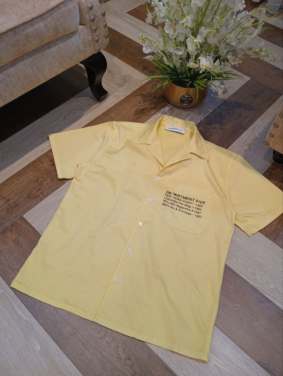 DEPARTMENT5 DEPARTMENT FIVE POCKET BUTTON SHIRT SIZE 40 Size US M / EU 48-50 / 2 - 3 Thumbnail