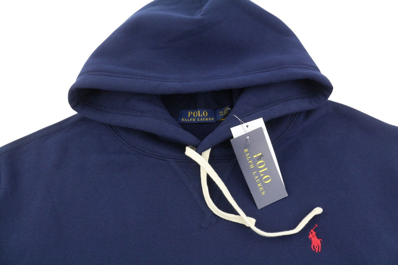 Ralph Lauren Dark Blue 2XL Hooded Pullover Hoodie 86956 Size US XXL / EU 58 / 5 - 5 Thumbnail