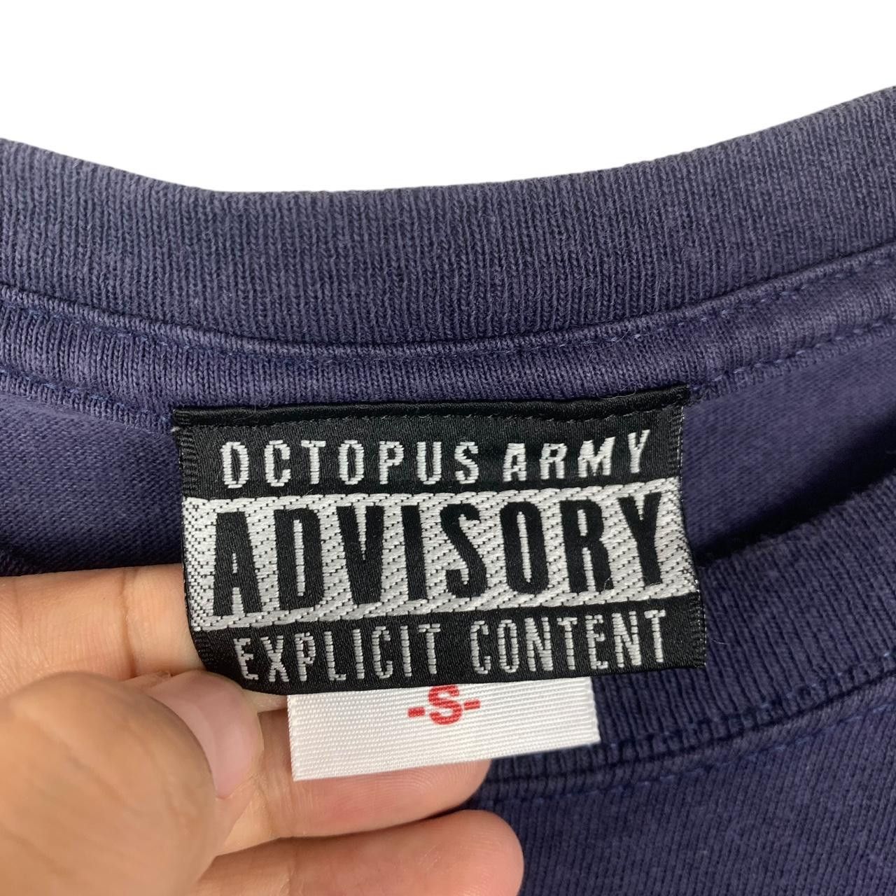 Other OCTOPUS ARMY JAPAN Anti War Movement Advisory Tee Shirt Top Size US S / EU 44-46 / 1 - 4 Thumbnail