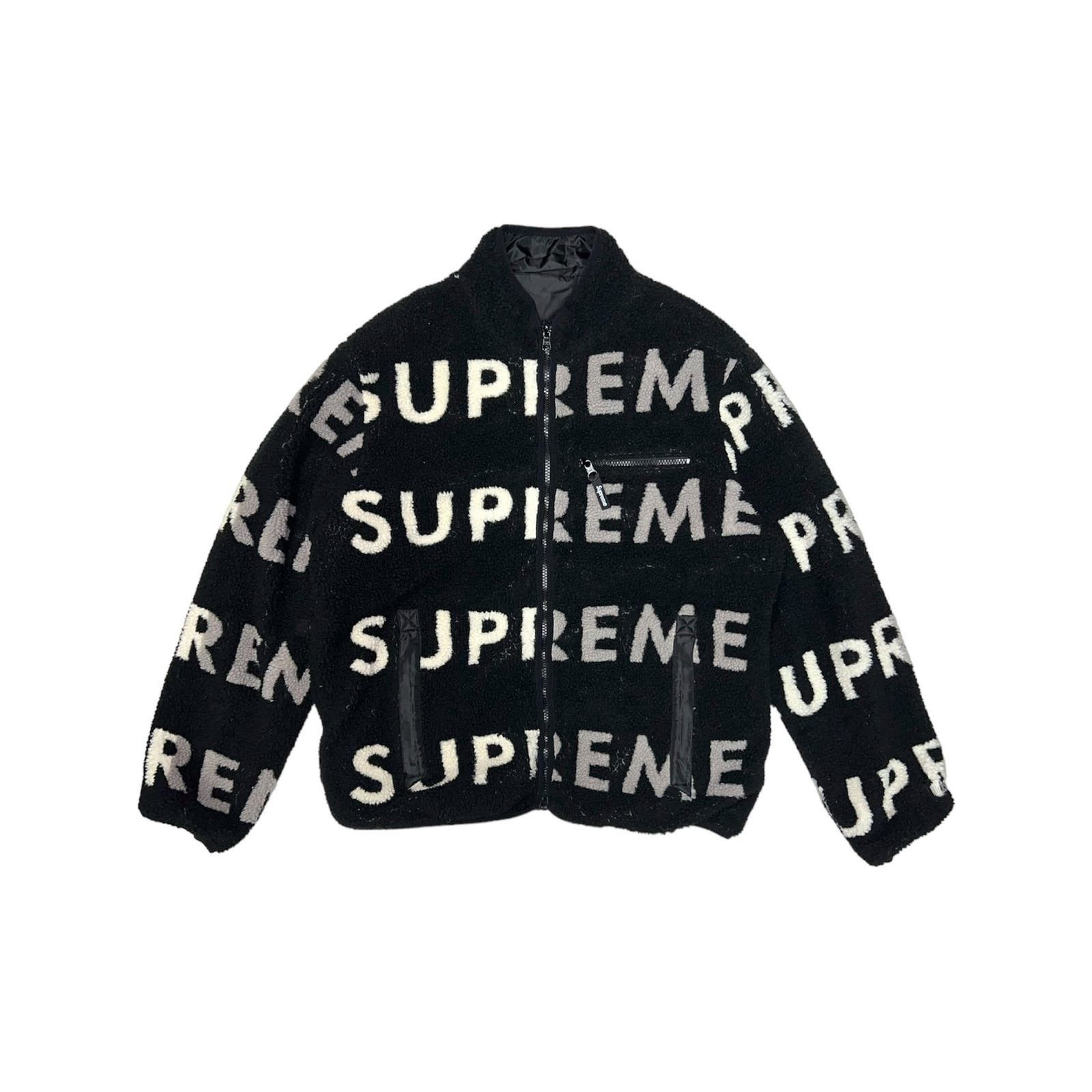 Supreme Supreme Reversible Logo Windstopper Fleece Jacket | Grailed