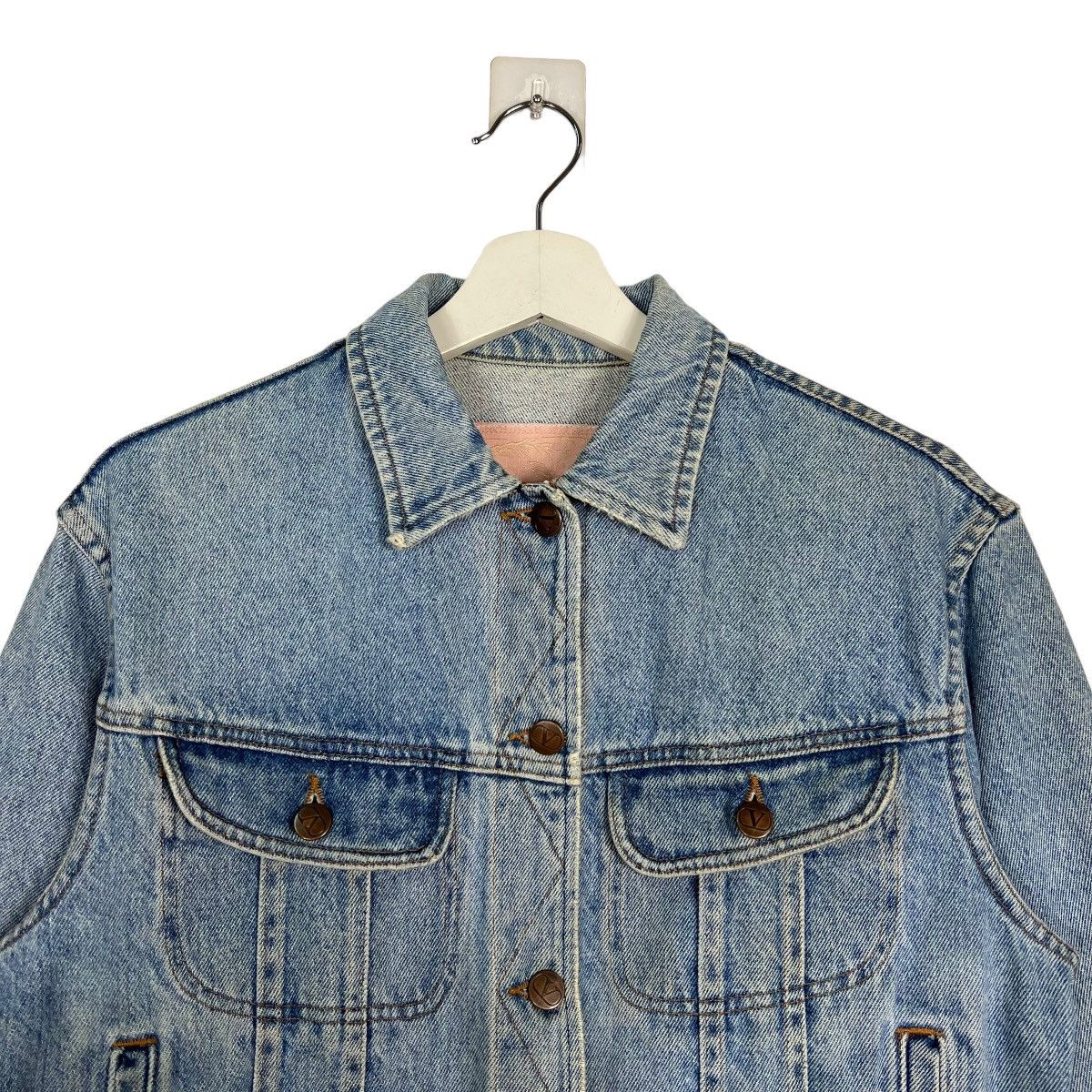 Valentino 🔥 VINTAGE VALENTINO JEANS CROPPED TRUCKER JACKET Size US M / EU 48-50 / 2 - 3 Thumbnail
