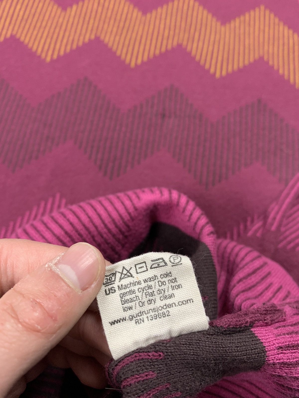 Gudrun Sjoden Gudrun Sjoden Sweatshirt Pullover Size M Geometric Pattern Size M / US 6-8 / IT 42-44 - 7 Thumbnail