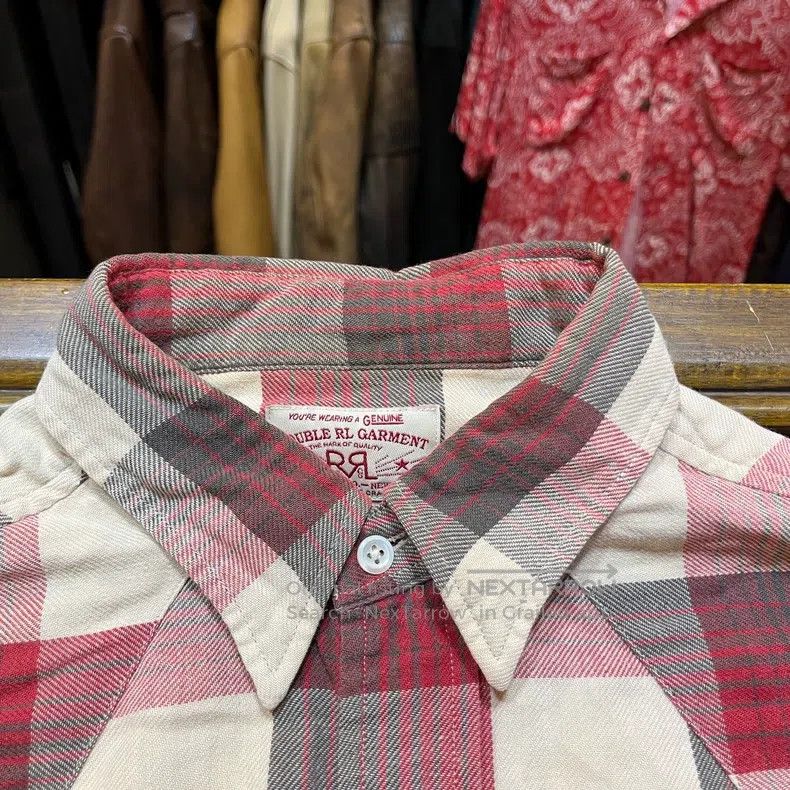 RRL Ralph Lauren RRL Ralph Lauren Early White Label Red Star Plaid Western Size US S / EU 44-46 / 1 - 4 Thumbnail