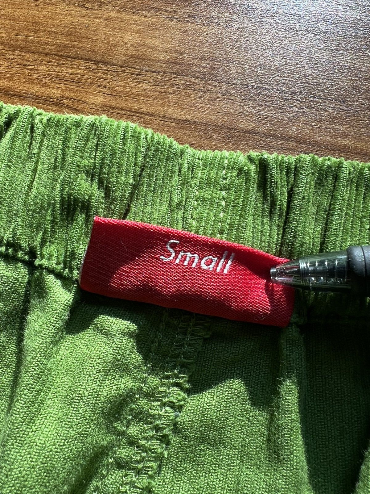 Supreme Supreme Green Corduroy Skate Pant FW19 Size US 28 / EU 44 - 6 Thumbnail