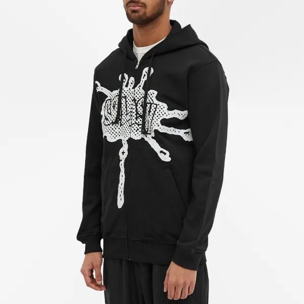 Comme des Garcons !DS! SS22 Comme Des Garcons "Splish" Logo Black Hoodie Size US L / EU 52-54 / 3 - 9 Thumbnail