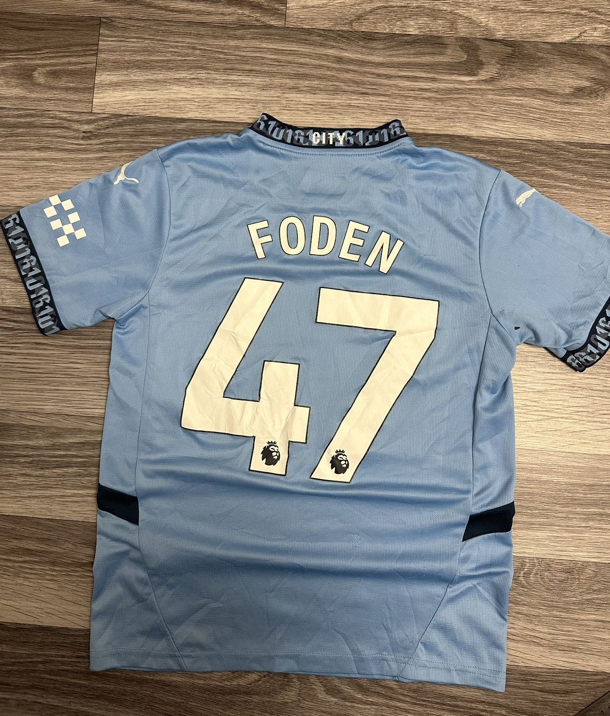 Puma Puma Manchester City Foden 2024-2025 Home Blue Jersey Hype Size US S / EU 44-46 / 1 - 1 Thumbnail