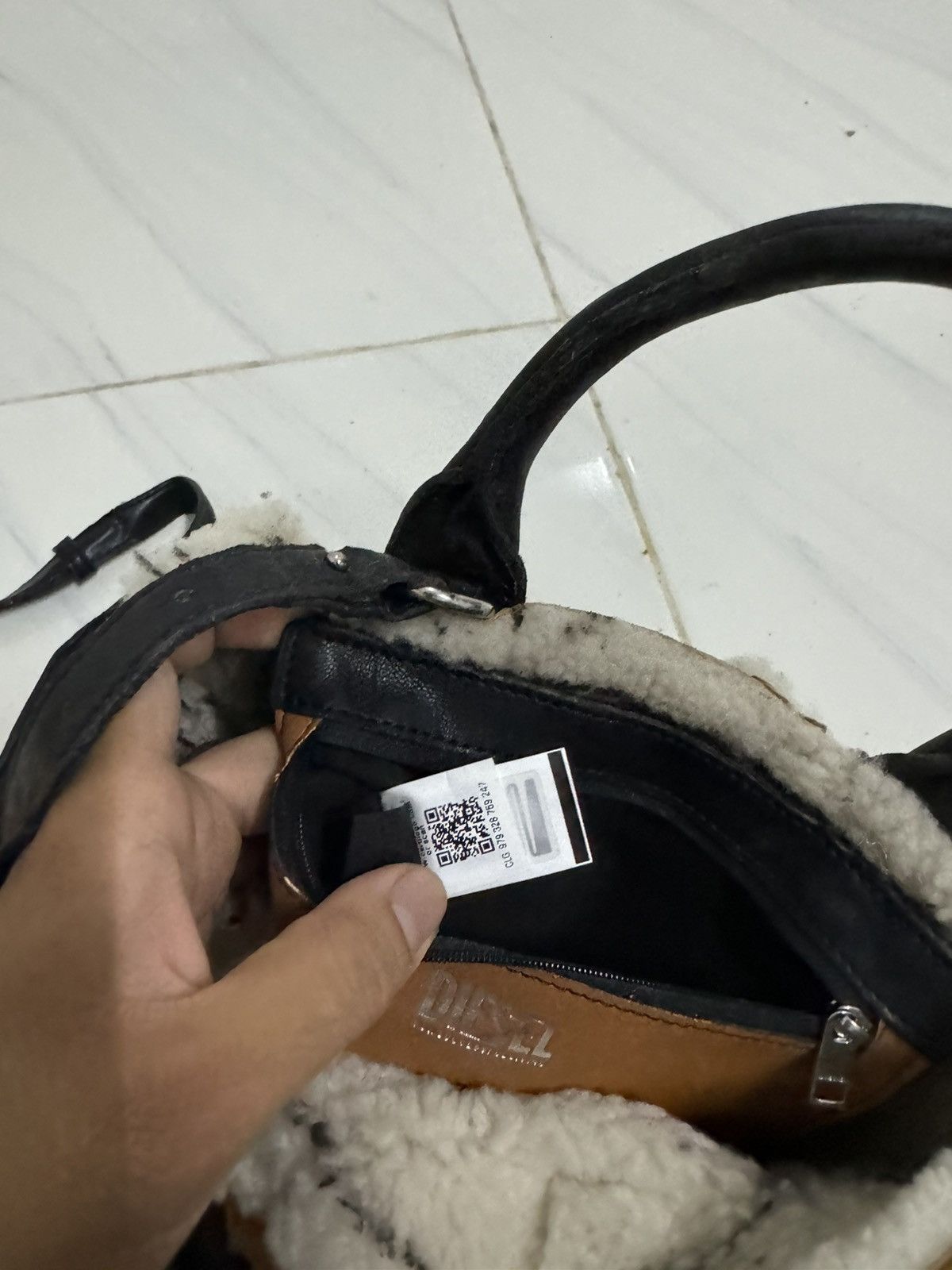 Diesel × If Six Was Nine Diesel faux fur handbag Size ONE SIZE - 5 Thumbnail