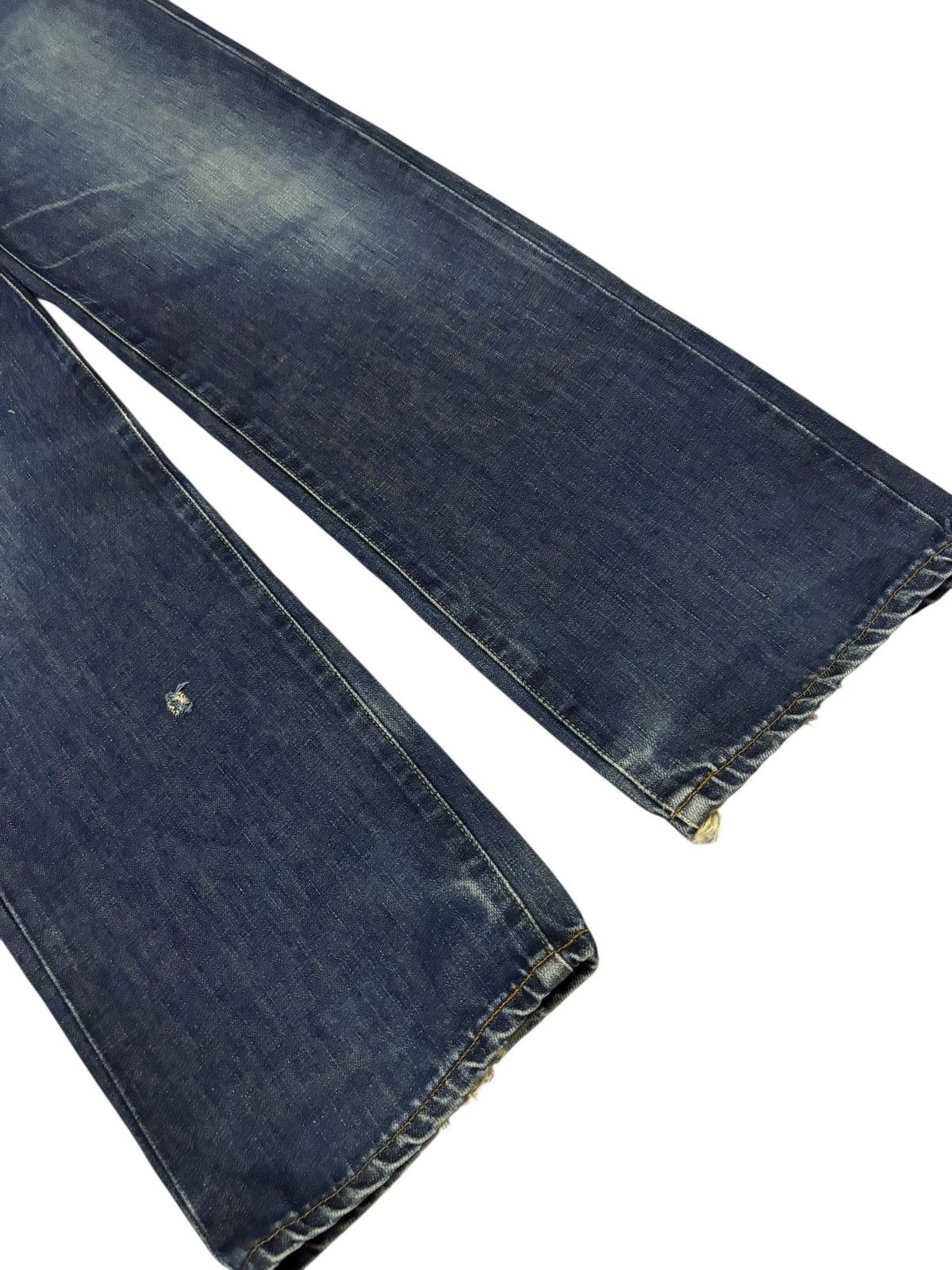 Edwin Vtg Edwin Japan 503Z Distressed Jeans Size US 28 / EU 44 - 5 Thumbnail