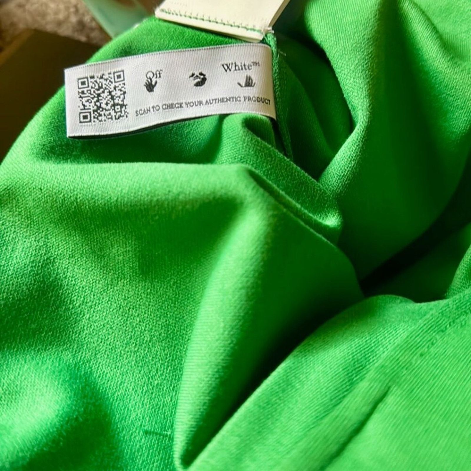 Off-White Off White Hand Off Slim Track Pants Green L Size US 42 / EU 58 - 4 Thumbnail