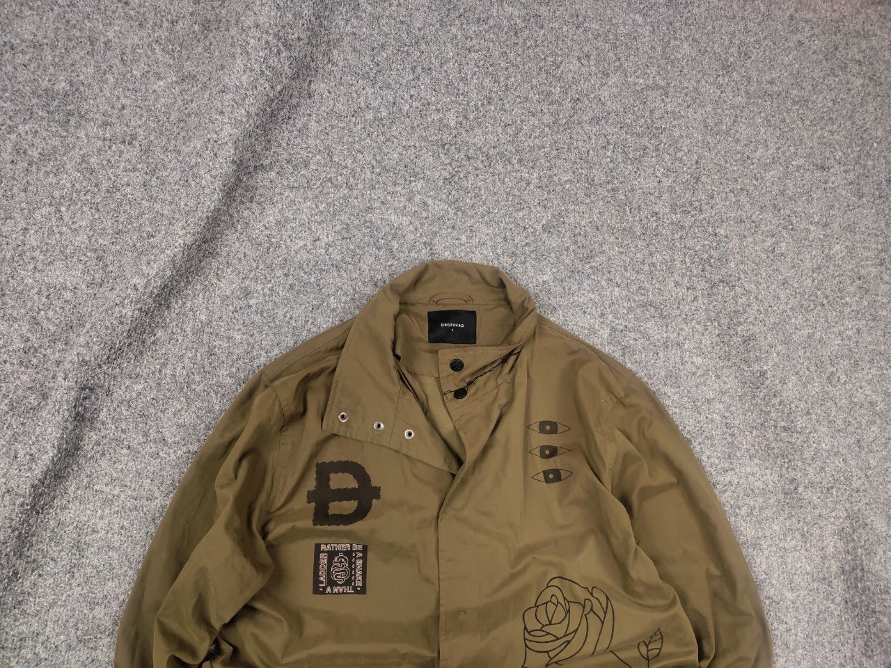 Drop Dead Clothing Drop Dead Clothing This Cruel World Oliver Overshirt Jacket Size US S / EU 44-46 / 1 - 1 Thumbnail
