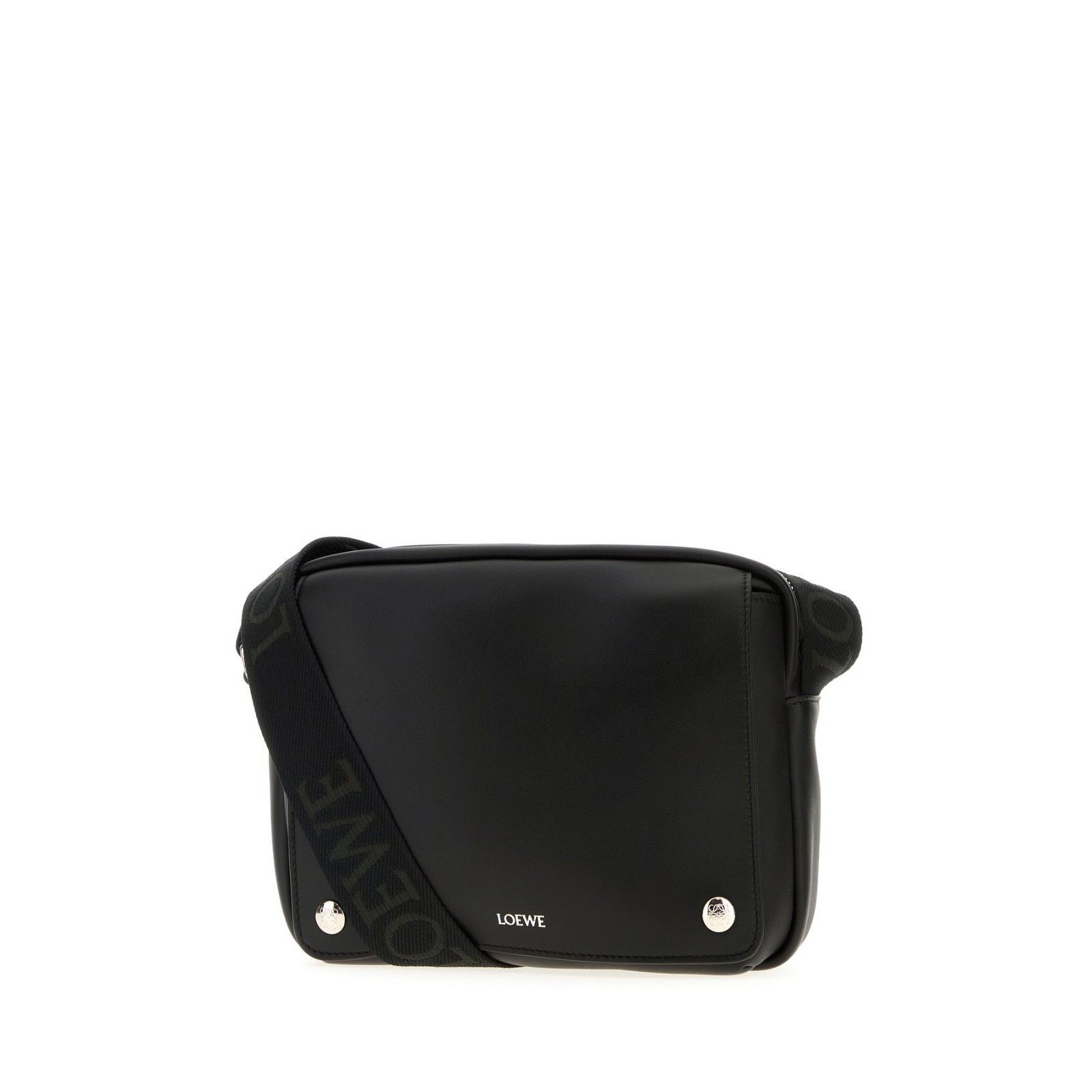 Loewe LOEWE Pebble Medium Black Leather Messenger Bag New & Authen Size ONE SIZE - 2 Thumbnail