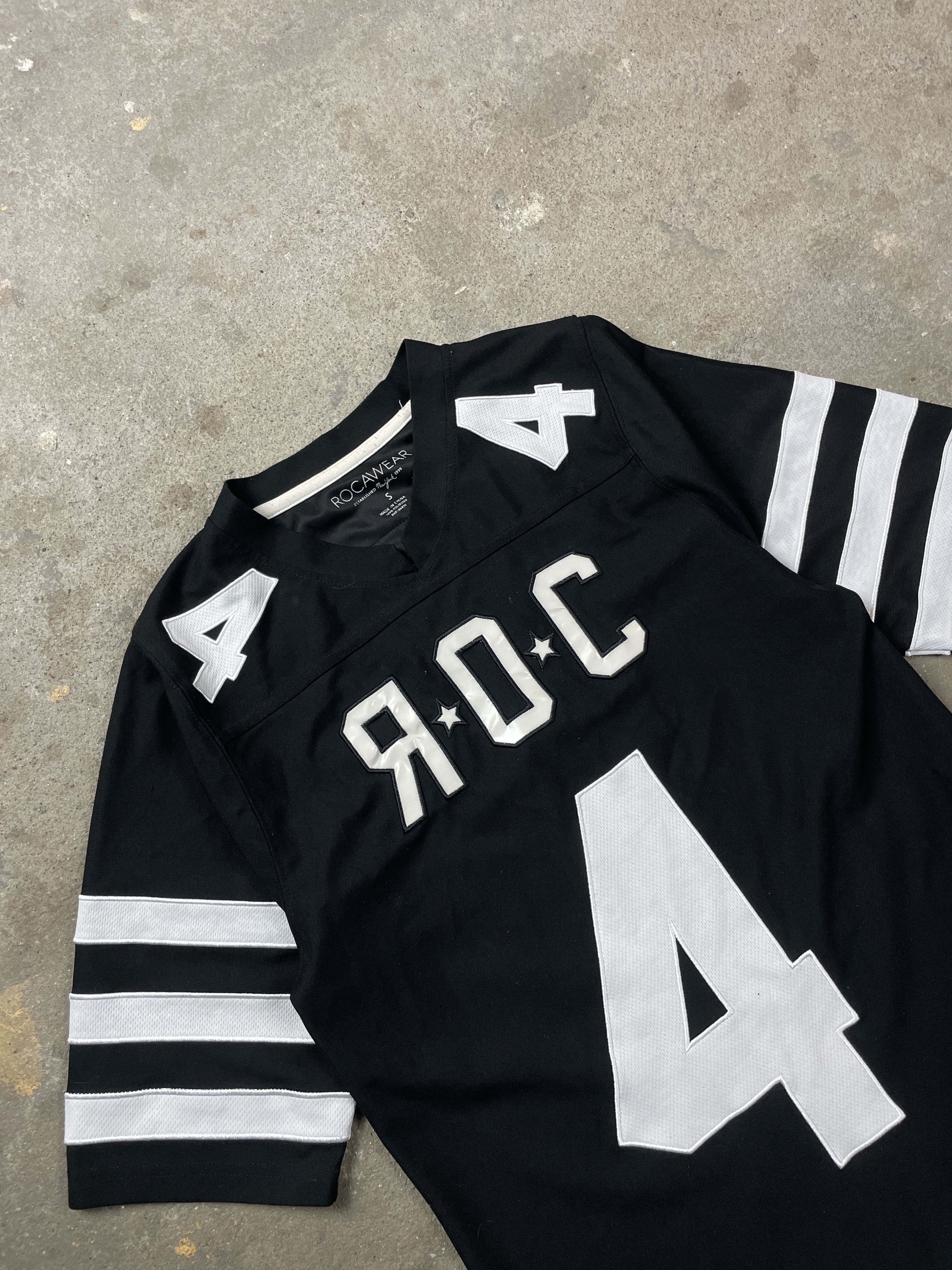 Rocawear × Vintage black jersey carter 4 rocawear Size US S / EU 44-46 / 1 - 7 Thumbnail