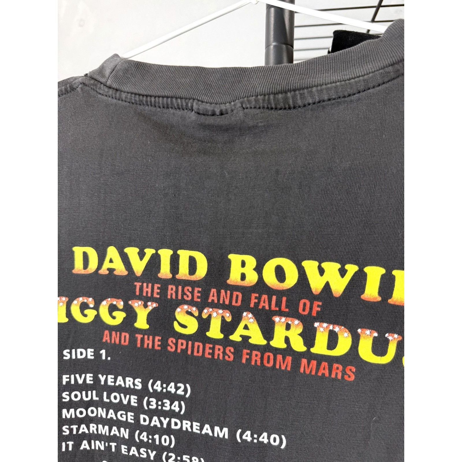 Band Tees Vintage 1998 David Bowie Ziggy Stardust Tour T Shirt Size US XL / EU 56 / 4 - 10 Thumbnail
