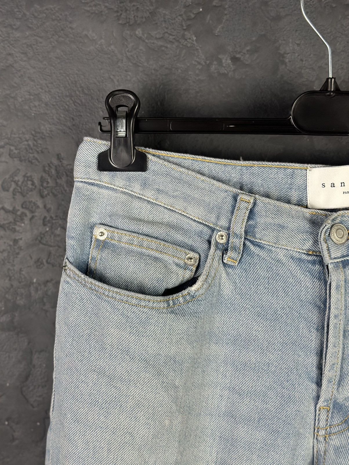 Sandro Sandro Paris Etroit Luxury Men's Denim Jeans Size 31 Size US 31 - 4 Thumbnail