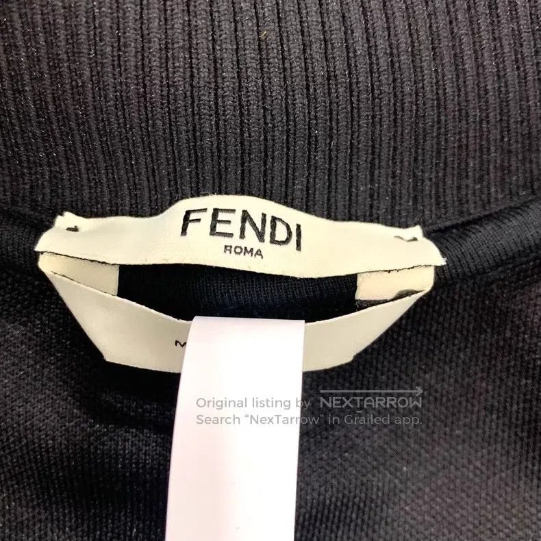 Fendi Fendi Double-sleeve logo edge stand-up collar black zipper Size XS / US 0-2 / IT 36-38 - 5 Thumbnail