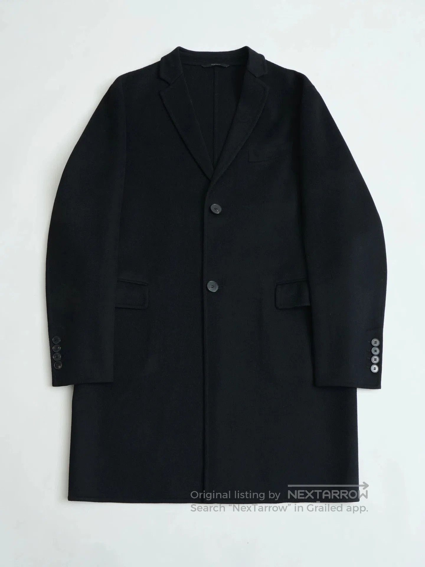 Valentino Valentino Noir Cashmere Blend Coat. Size US S / EU 44-46 / 1 - 7 Thumbnail