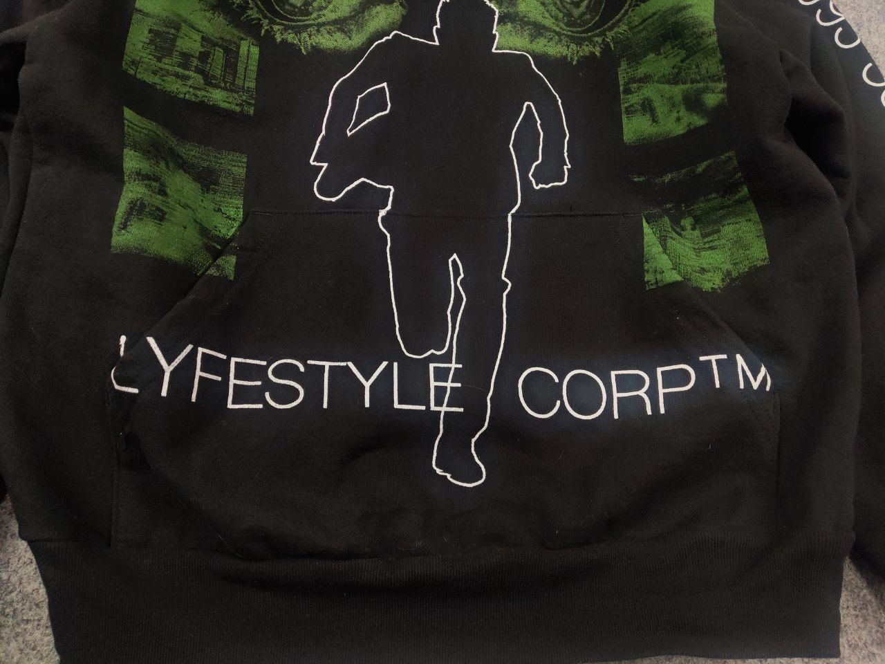 Yeat Yeat 2093 Lyfestyle Corp Surveillance Oversized eye hoodie Size US S / EU 44-46 / 1 - 8 Thumbnail