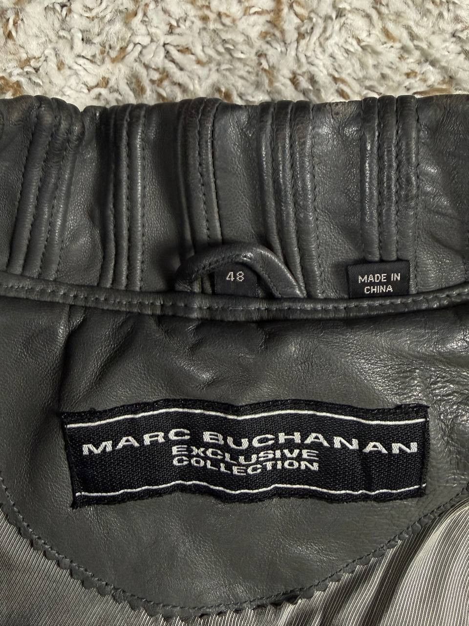 Marc Buchanan Vintage Marc Buchanan Leather Jacket Quilted Bomber Snap Size US M / EU 48-50 / 2 - 8 Thumbnail