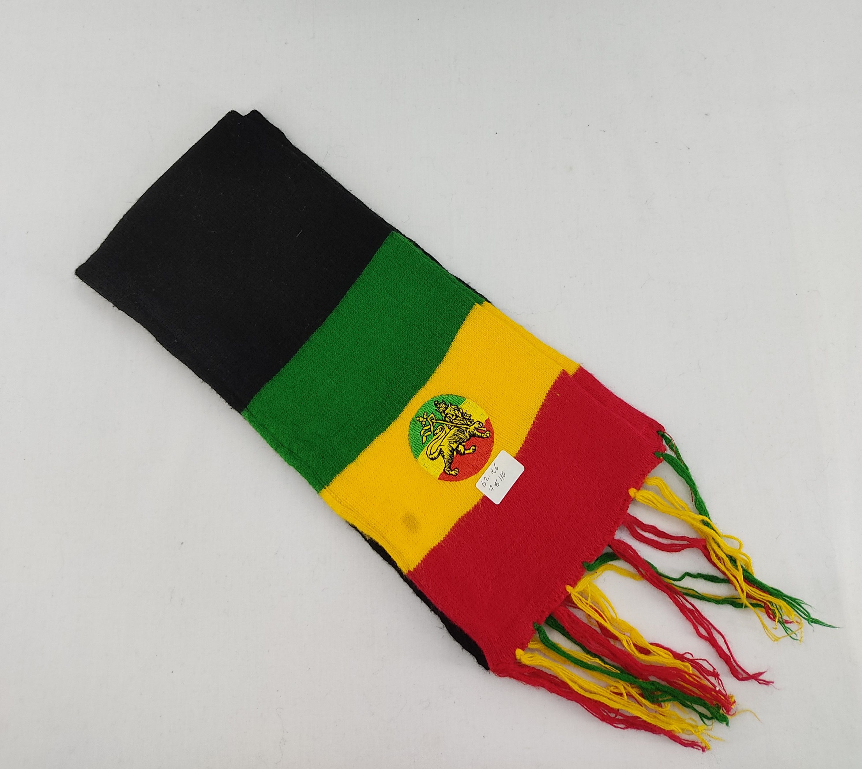 Japanese Brand Vintage Japanese Brand Rasta Scarf / Muffler / Neckwear Size ONE SIZE - 3 Thumbnail