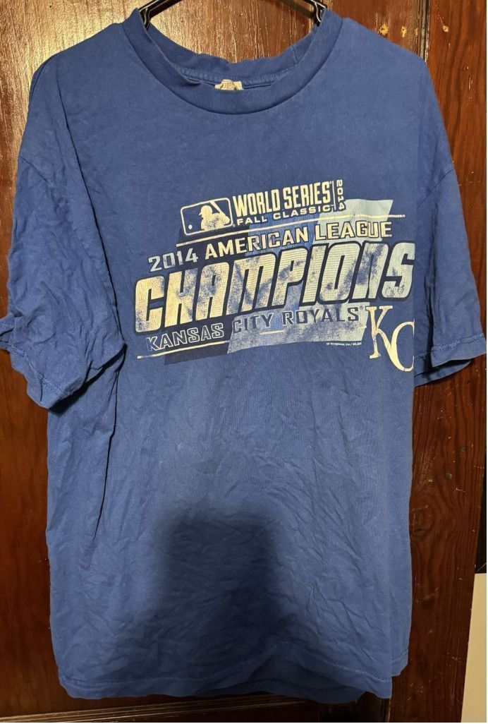 The Unbranded Brand Kansas City Royals 2014 AL Champions t-shirt Men Sz XL Blue Size US XL / EU 56 / 4 - 1 Thumbnail