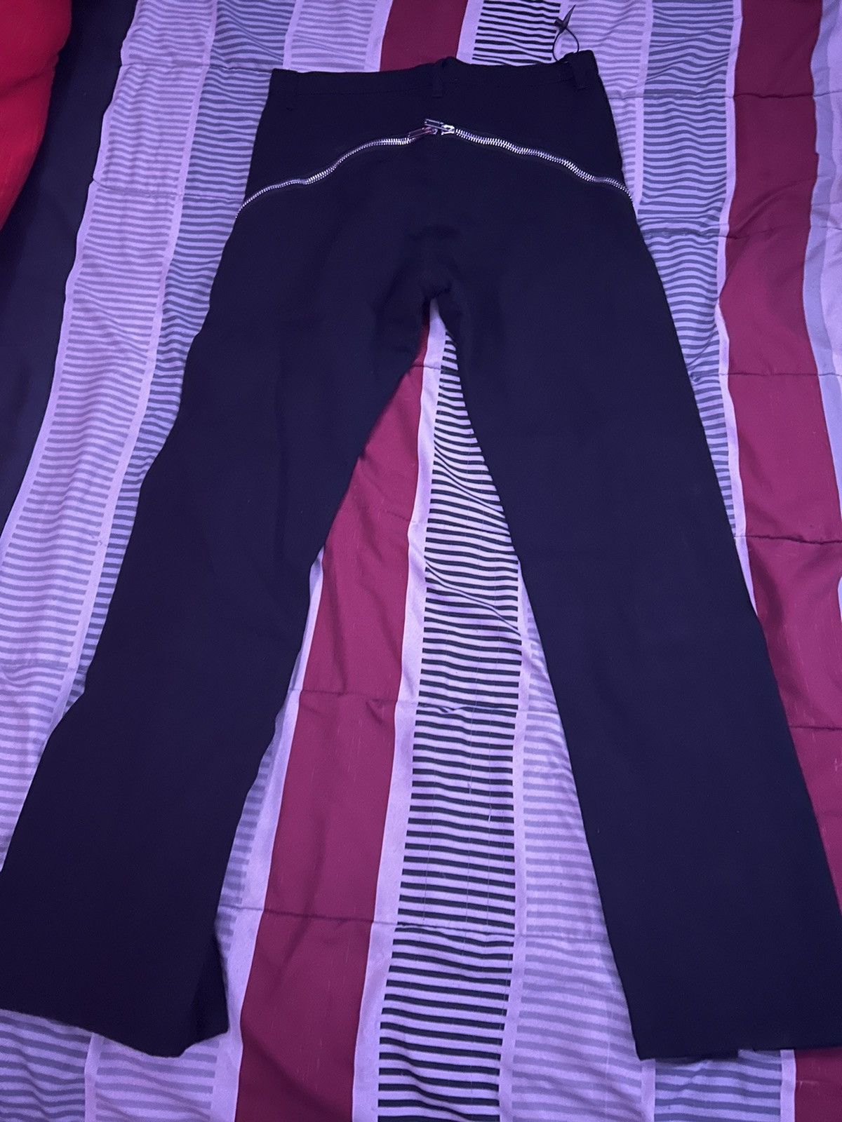 Amiri × Japanese Brand × Jordan Brand DIAMOND ZIP FLARE DENIM Size US 31 - 6 Thumbnail