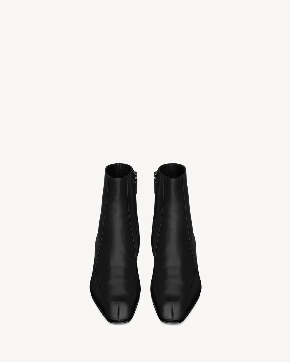 Saint Laurent Paris o1s1wg110126 799799 Augustin Boots in Smooth Leather Black Size US 13 / EU 46 - 2 Thumbnail