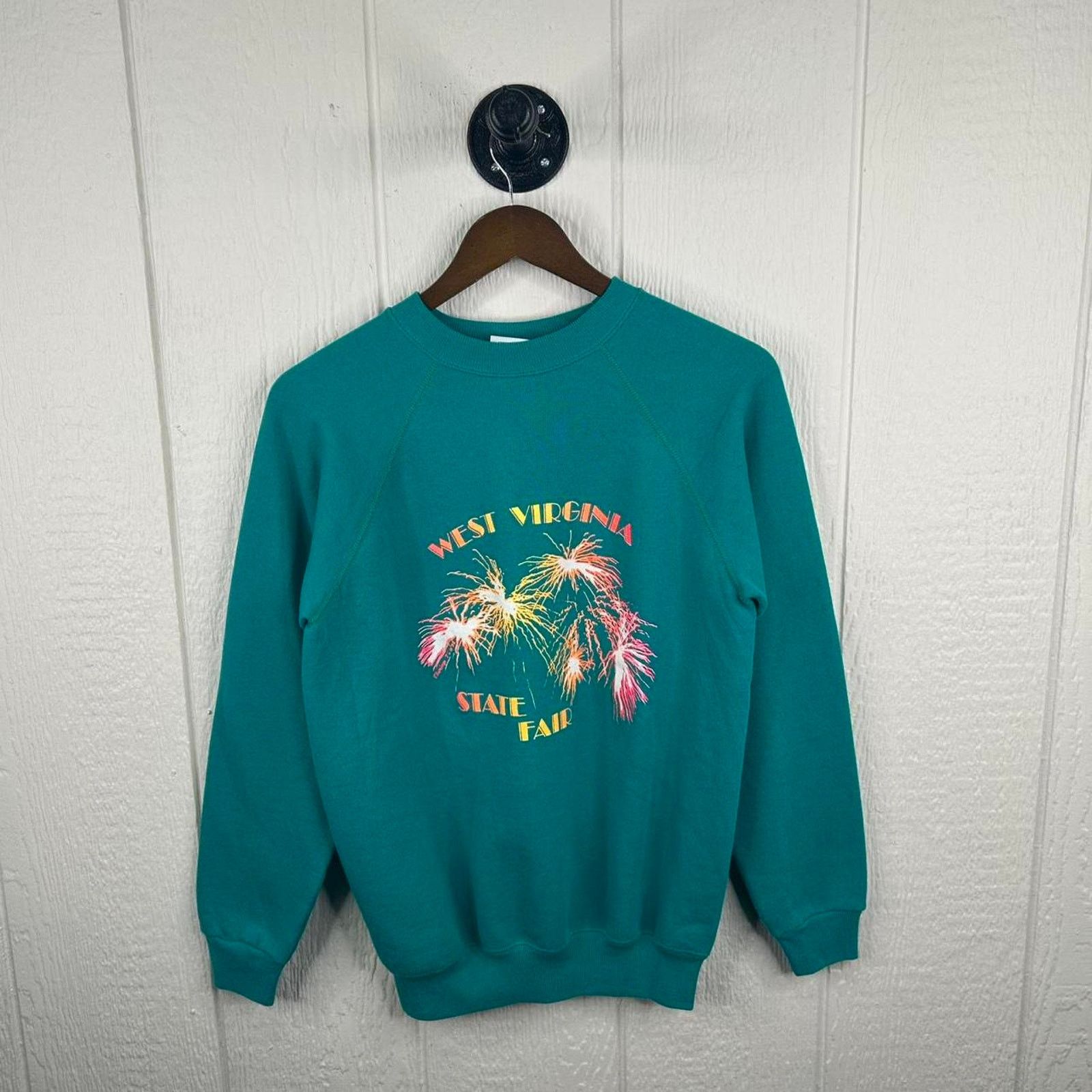 Hanes Vintage 80’s West Virginia State Fair Fireworks Crewneck M Size US M / EU 48-50 / 2 - 1 Thumbnail